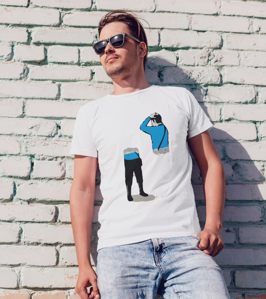 I'llogical Incident Blue Science Officer Uniform Concept T-Shirt