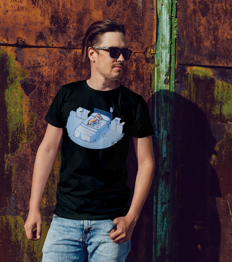 Intensive Candy Unit Piñata Hospital Scene T-Shirt