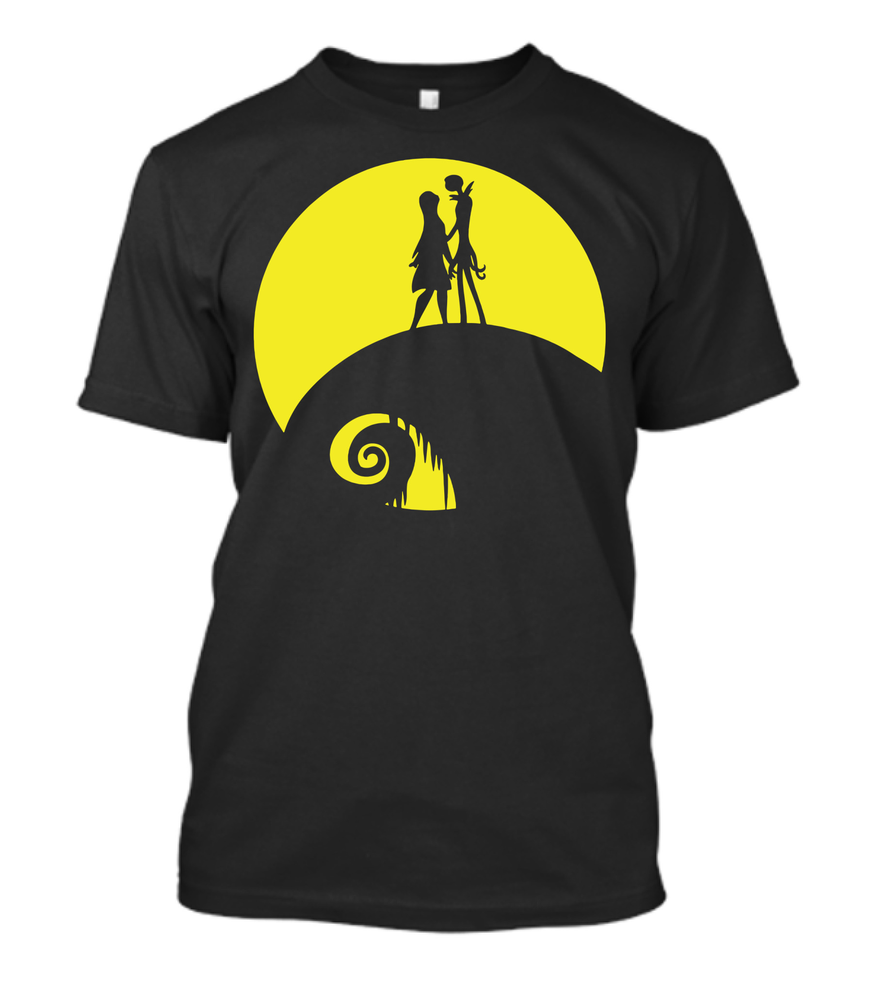 Jack And Sally Moonlit Hilltop T-Shirt