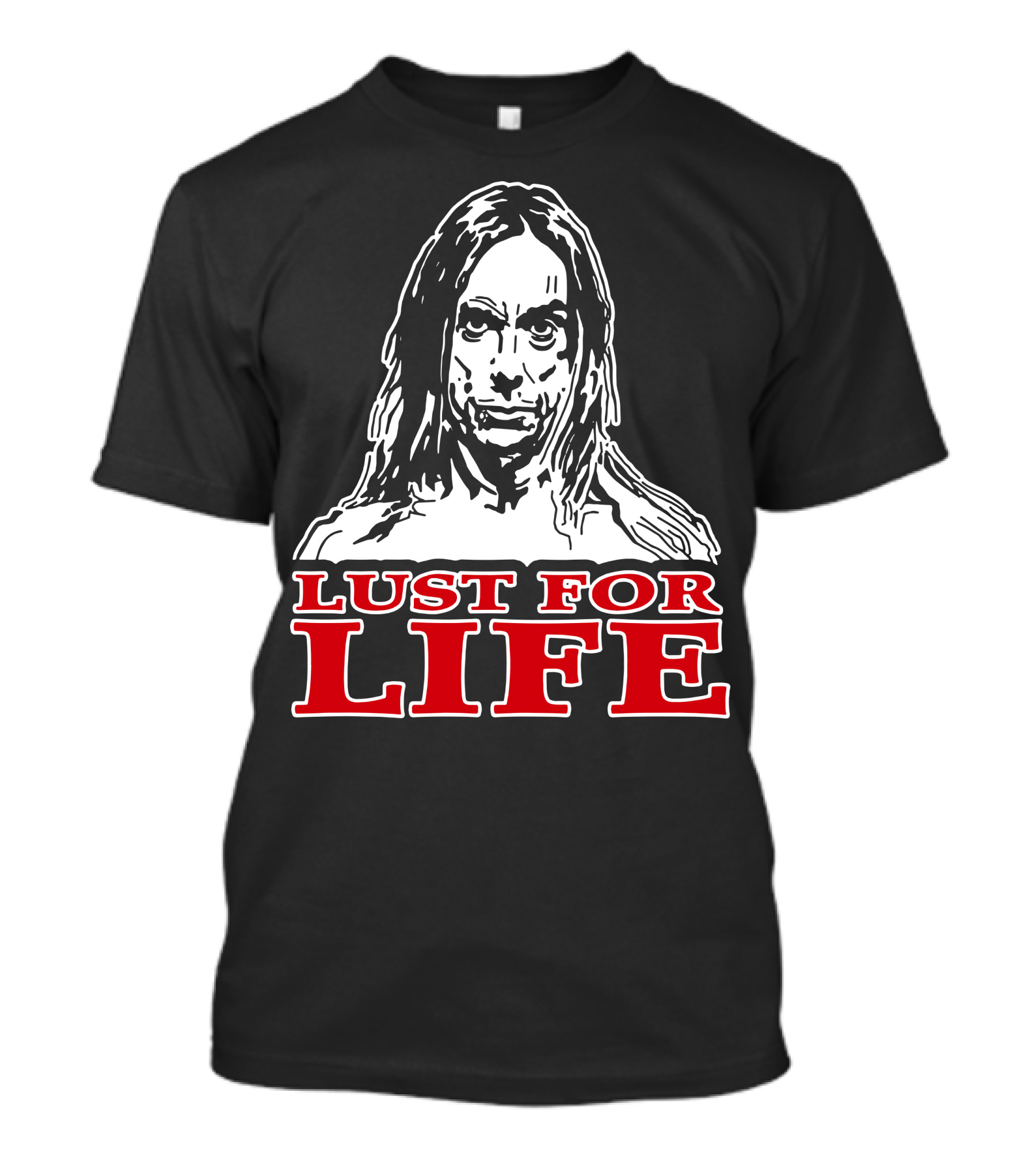 Lust For Life Iggy Pop Rock Music Icon T-Shirt