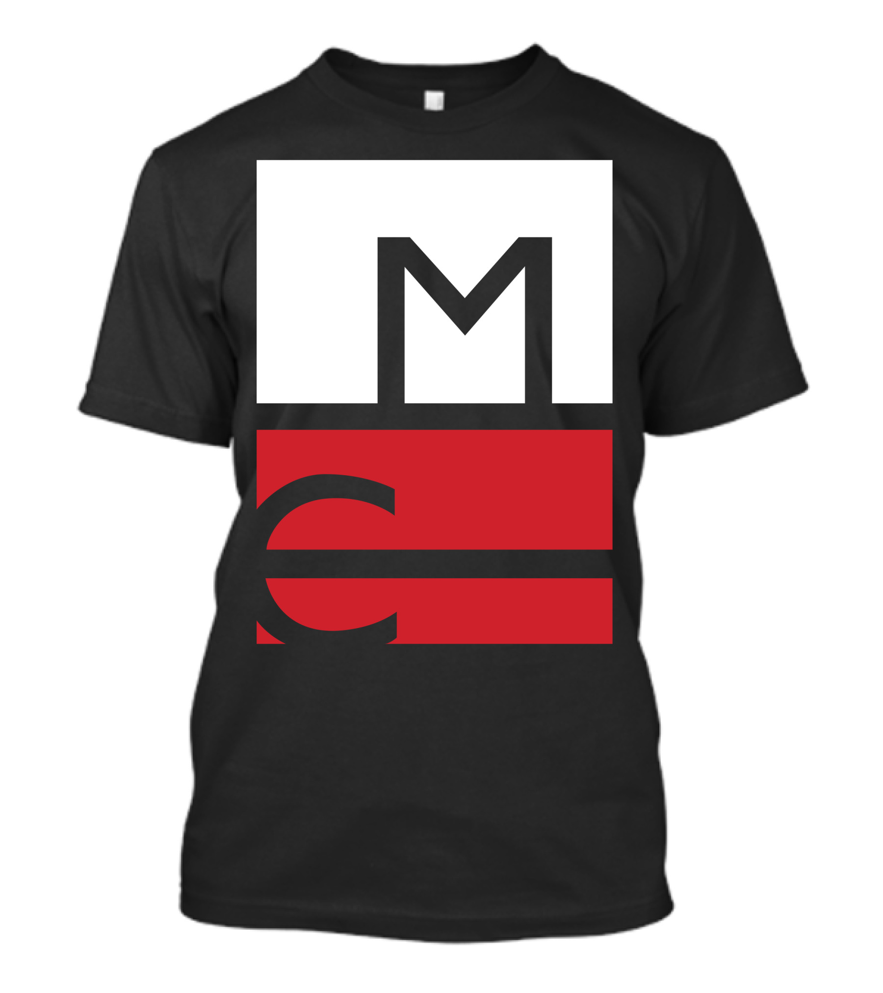Magcon Boys MC Logo Black White Red T-Shirt