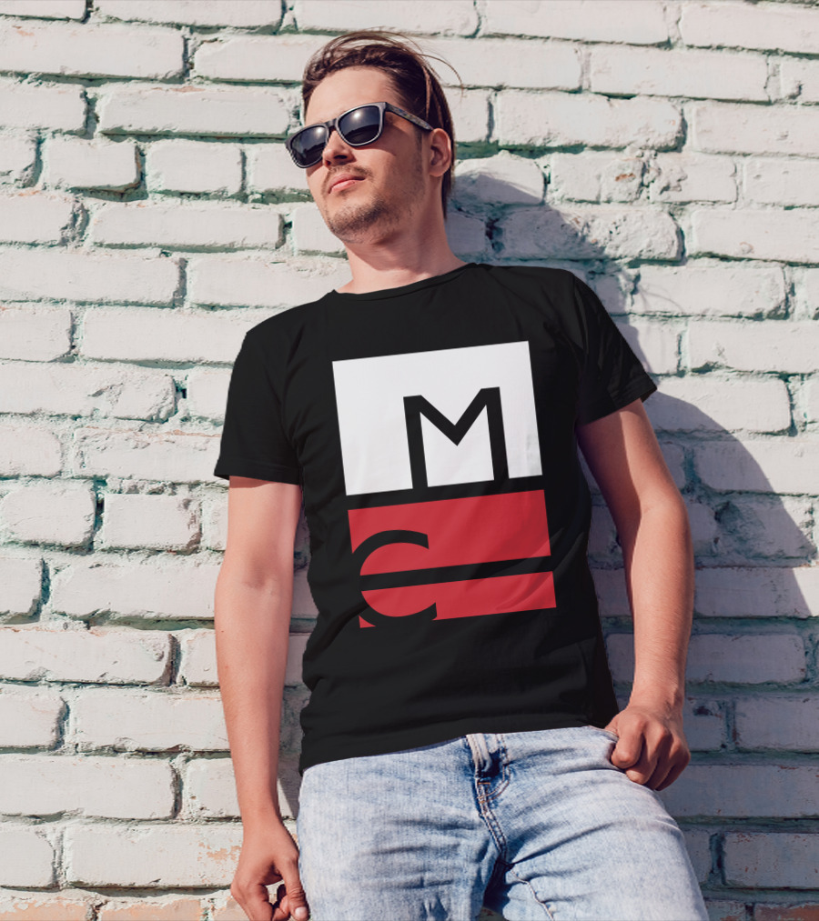 Magcon Boys MC Logo Black White Red T-Shirt