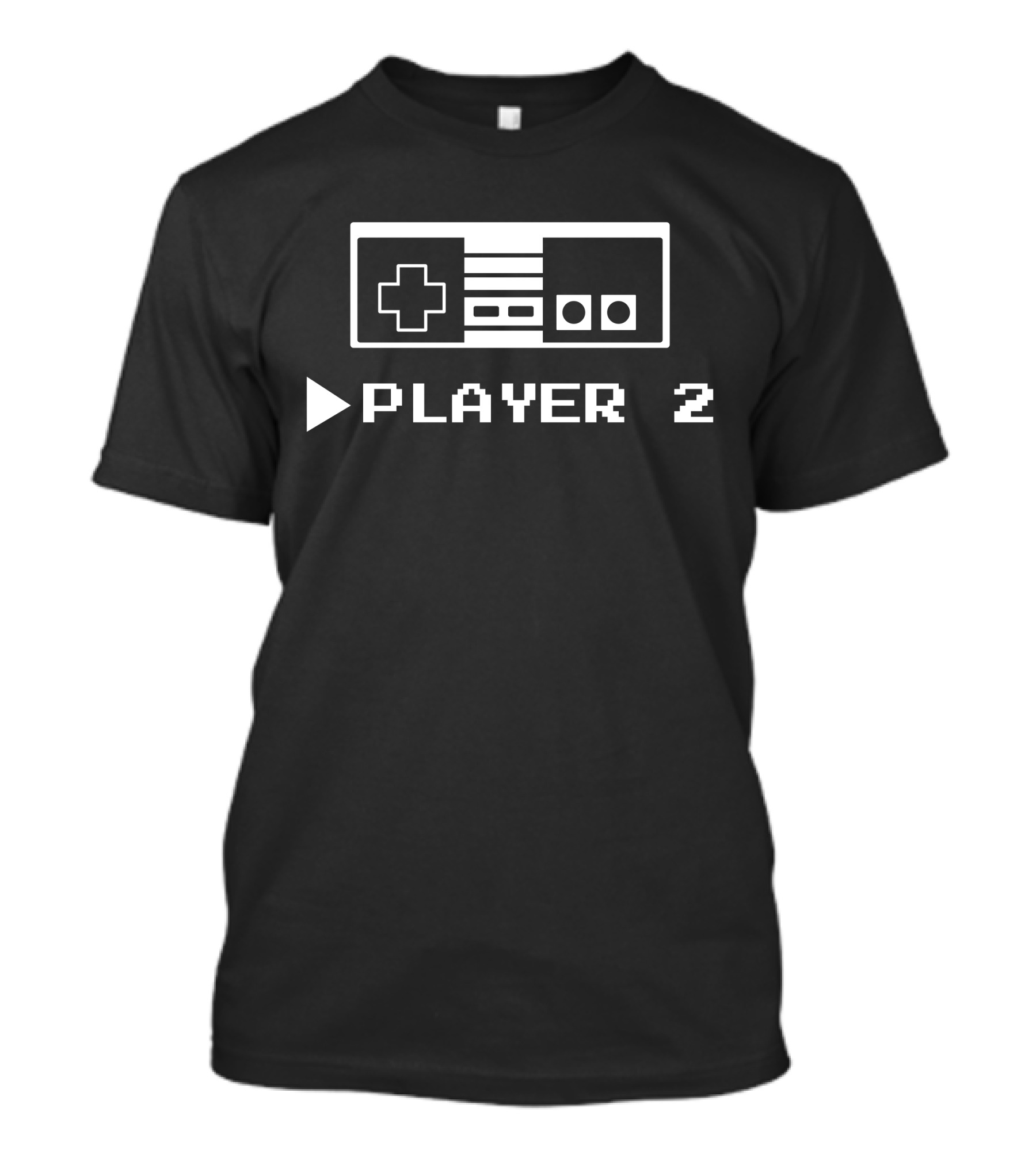 Player 2 Retro Gaming Controller T-Shirt