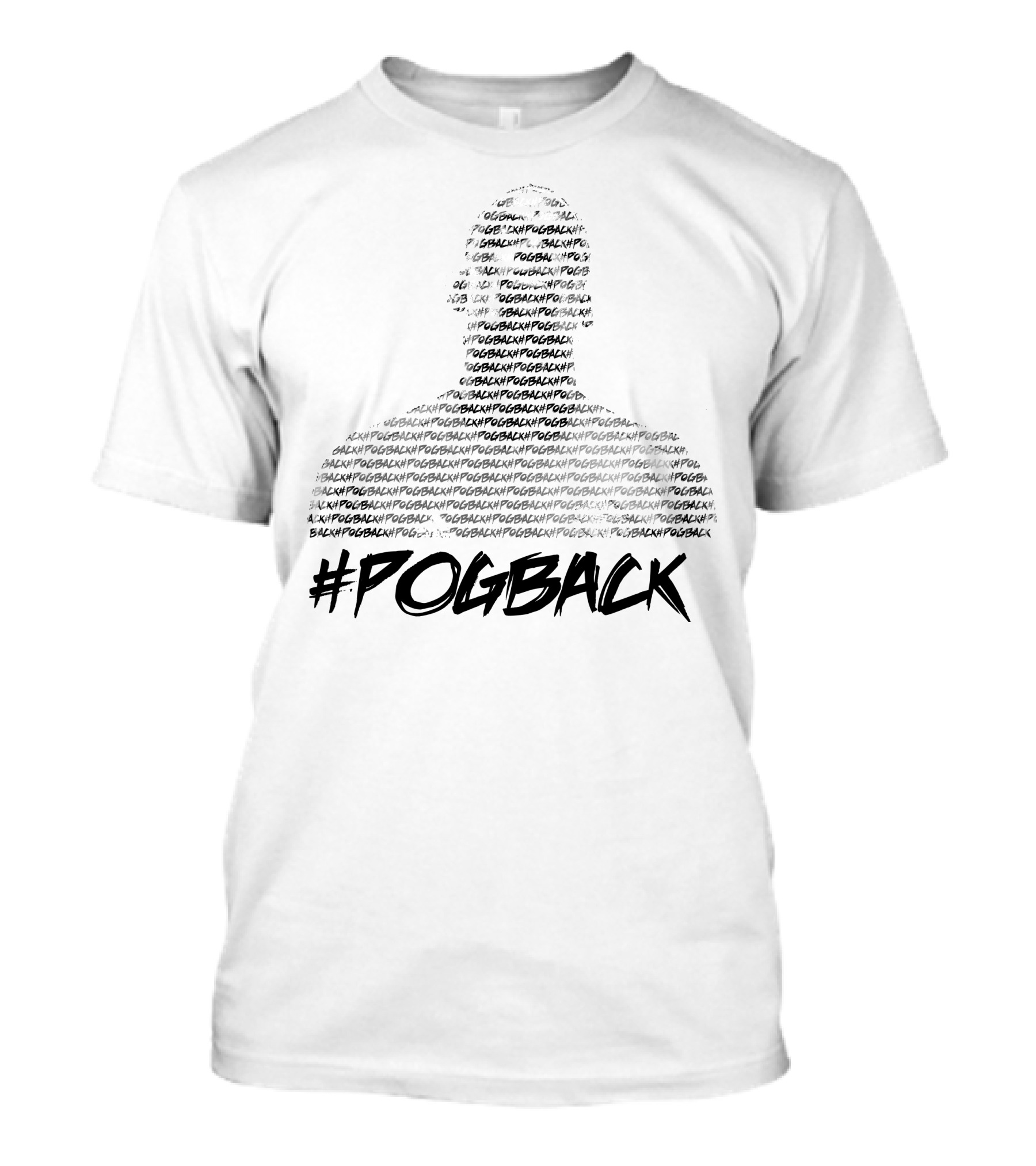 Pogback Typography T-Shirt