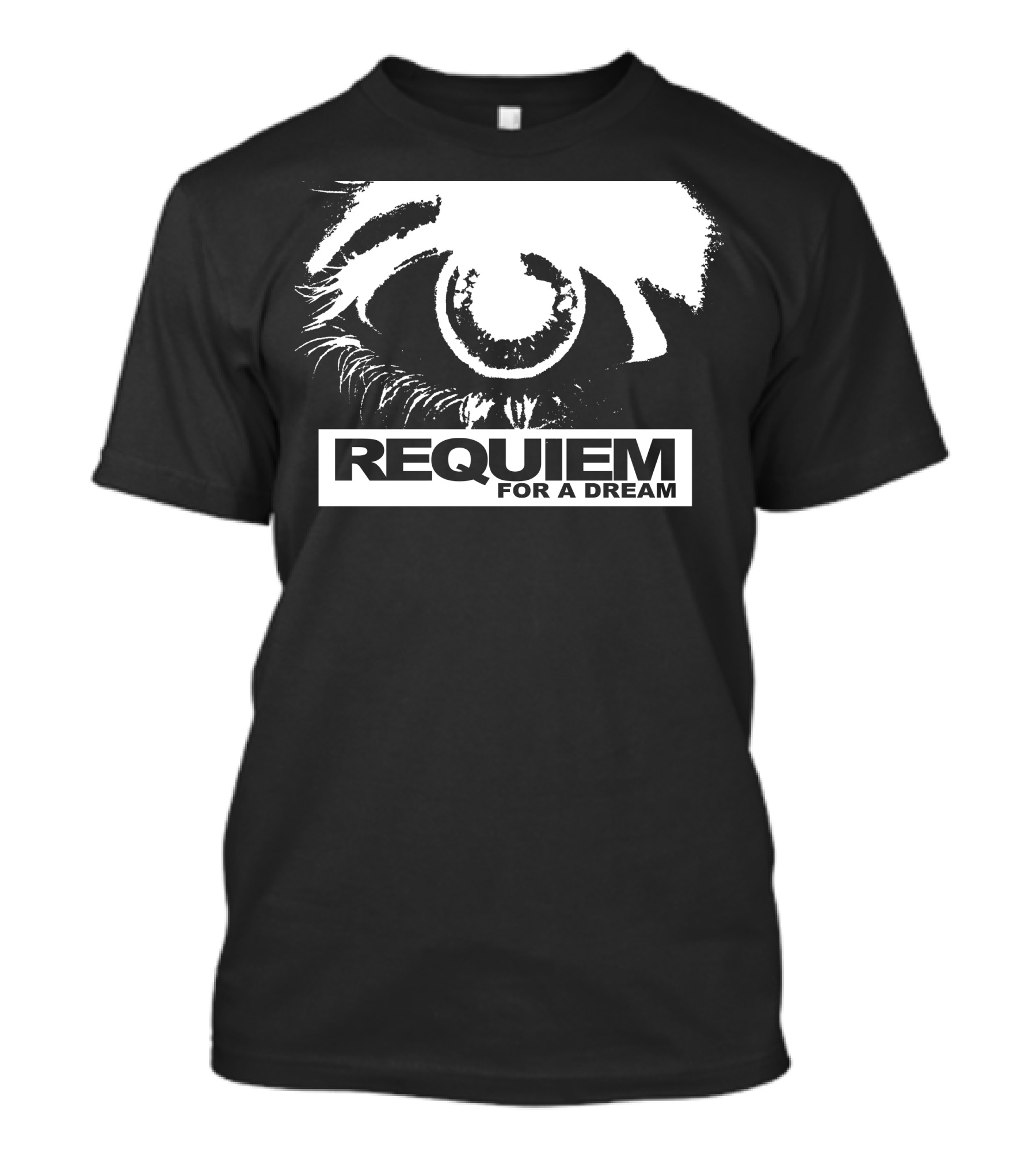 Requiem For A Dream Eye Monochrome T-Shirt