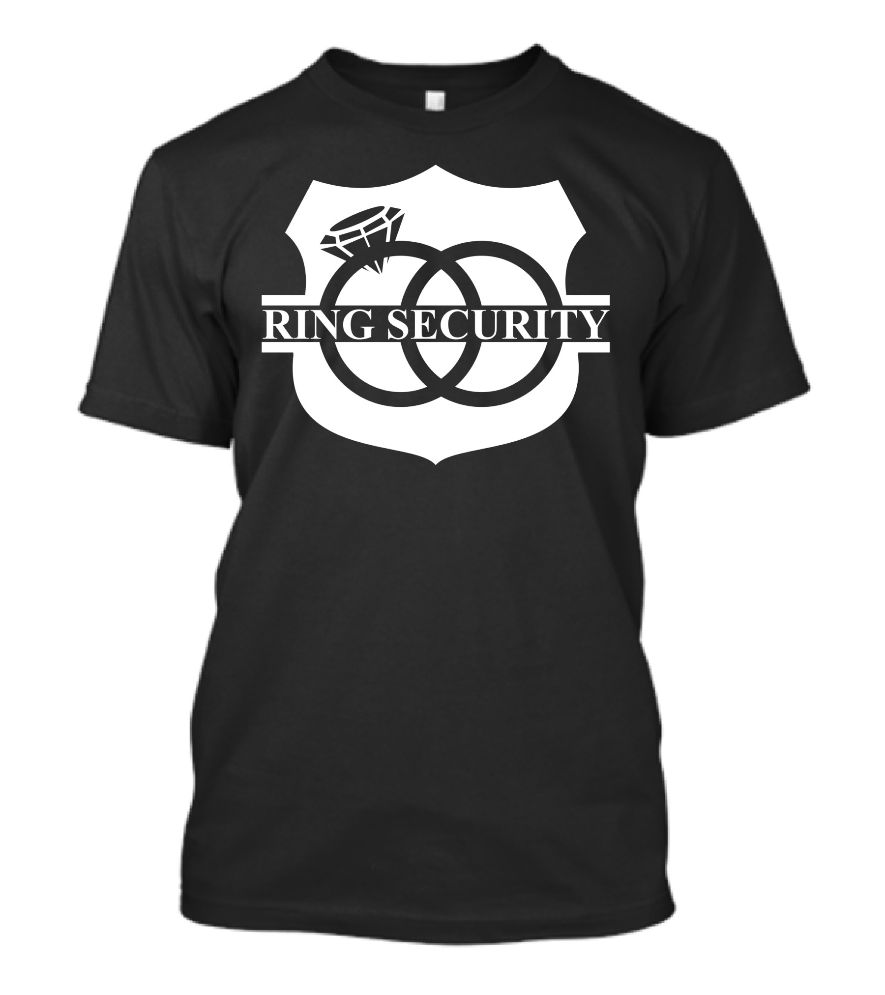 Ring Security Badge With Diamond Rings T-Shirt
