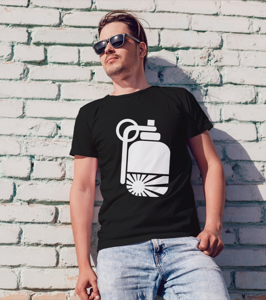Rising Sun Grenade Emblem T-Shirt