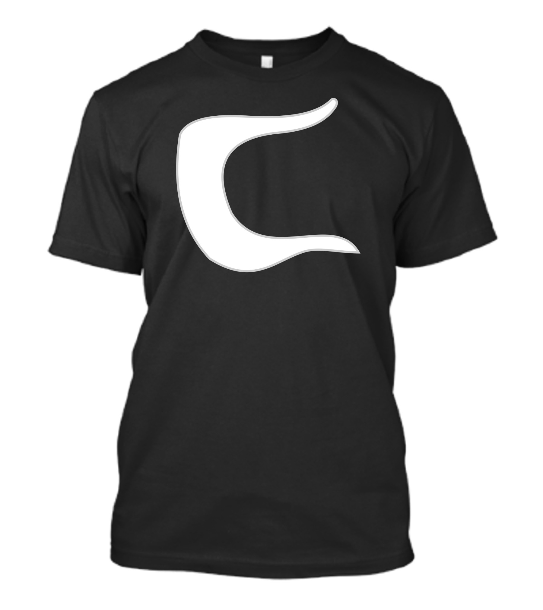 S Coon Symbol Iconic White Emblem T-Shirt