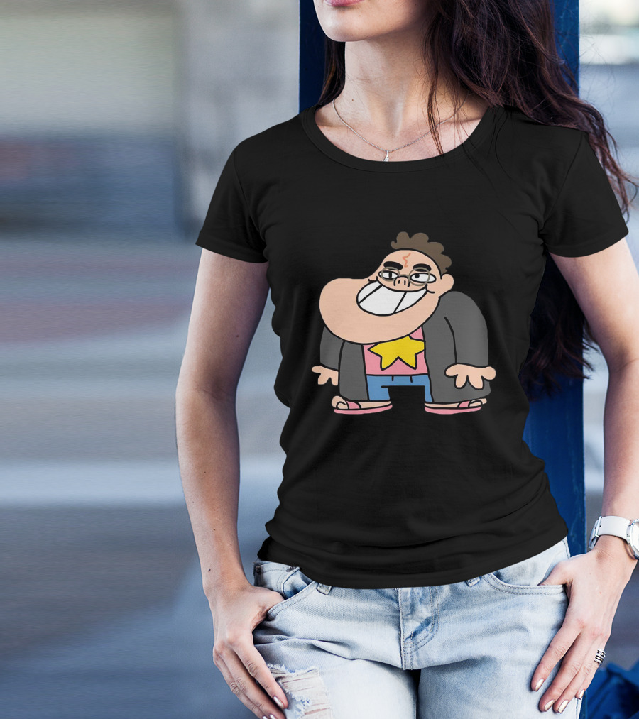 Steven Fusion Potter Star Character Crossover T-Shirt