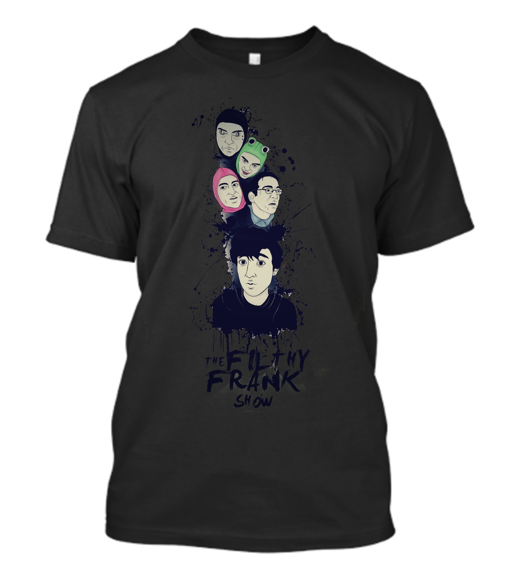 The Filthy Frank Show Faces Compilation T-Shirt