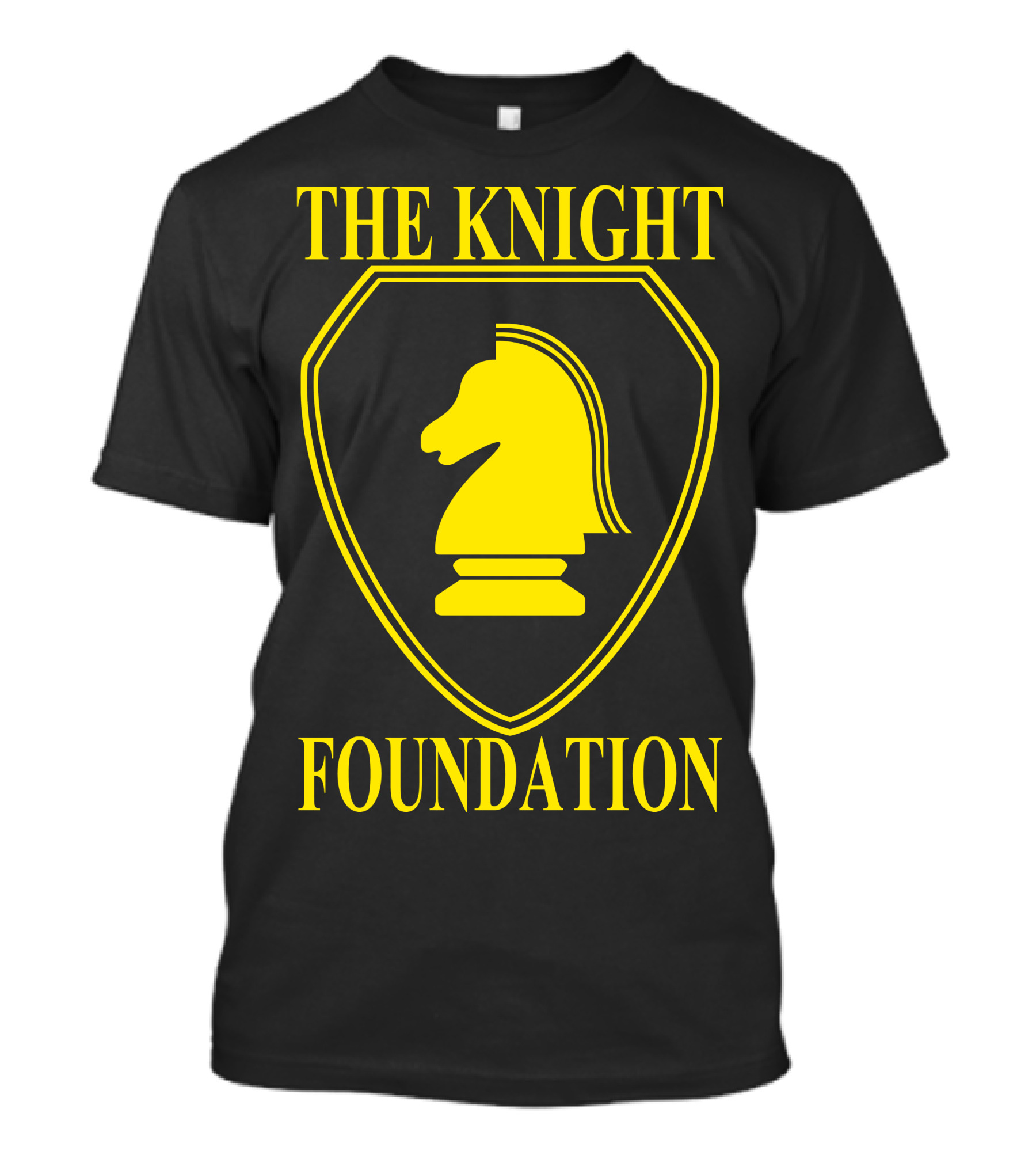 The Knight Foundation Chess Horse Emblem T-Shirt