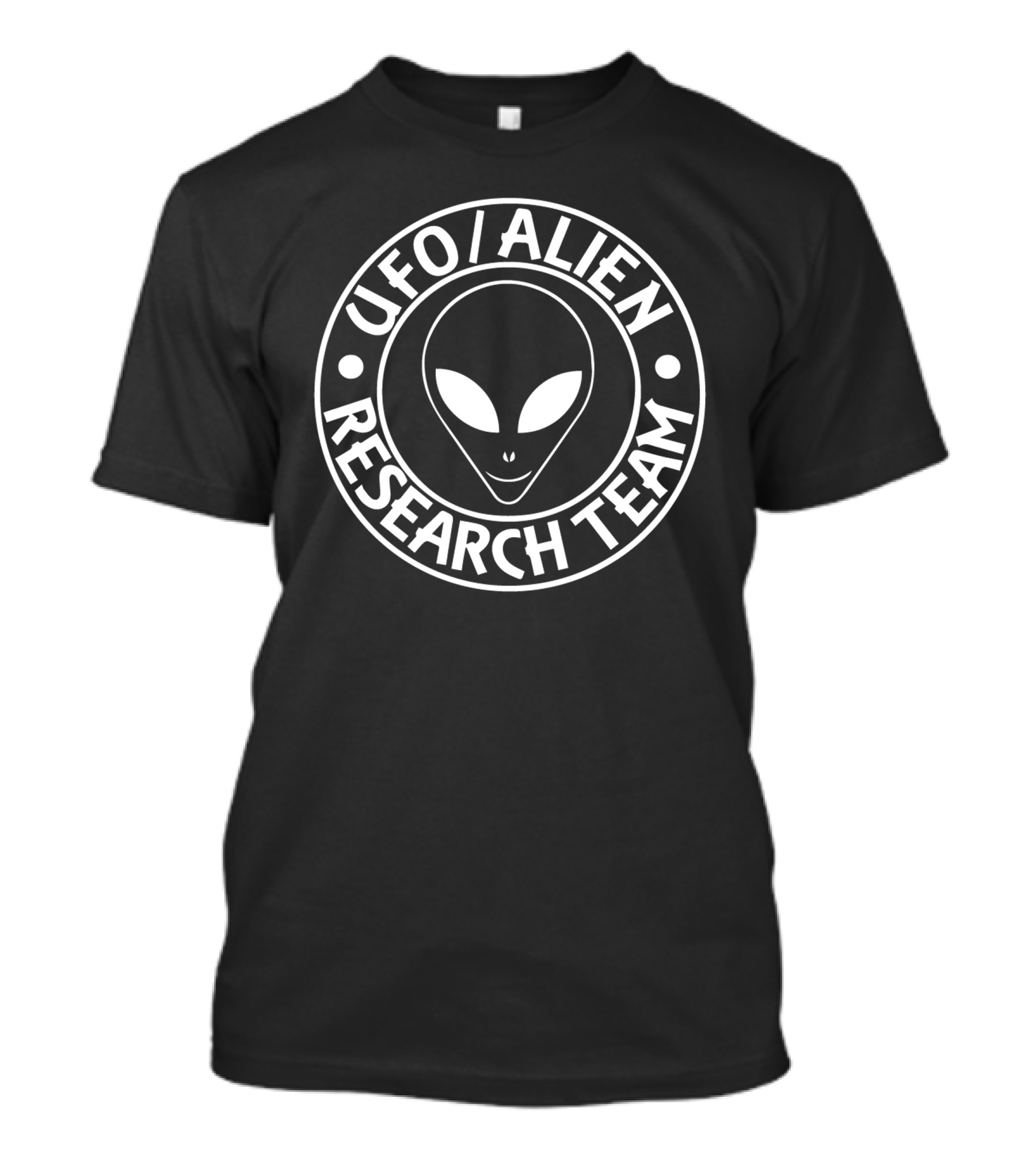UFO Alien Research Team Extraterrestrial Exploration Emblem T-Shirt