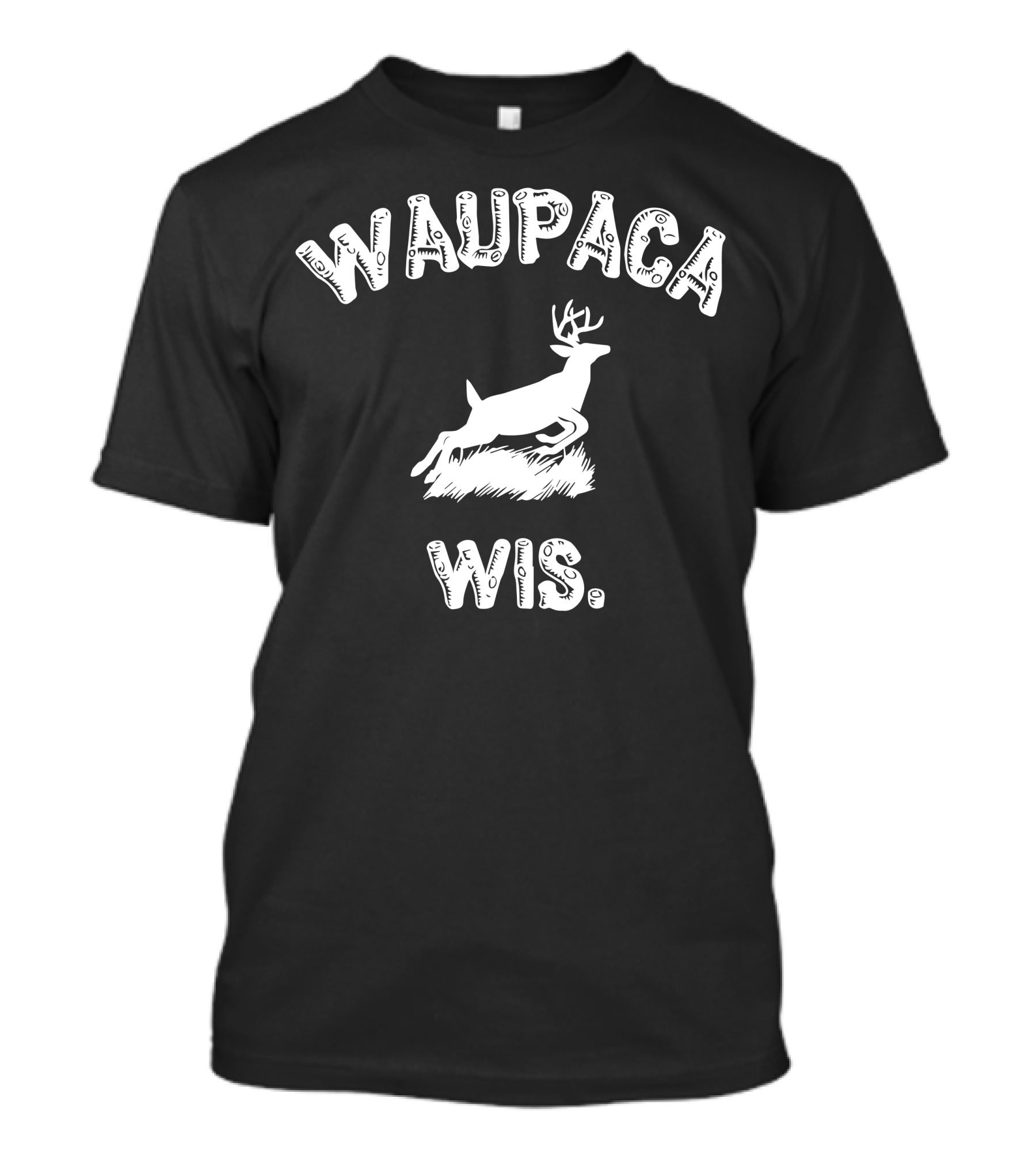 Waupaca Wis Deer T-Shirt