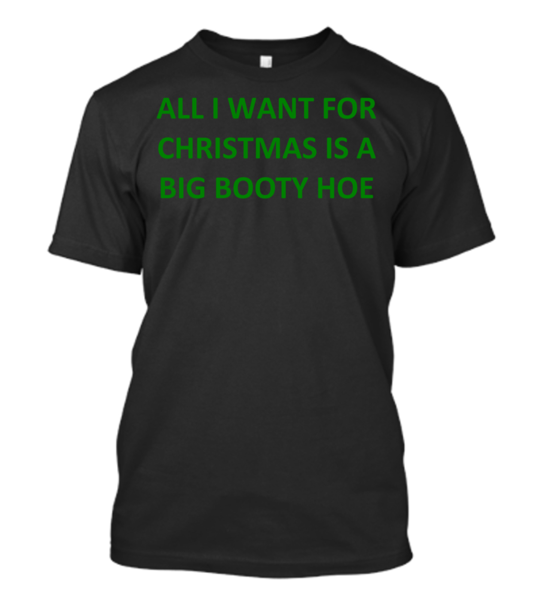 All I Want For Christmas Is A Big Booty Hoe T-Shirt