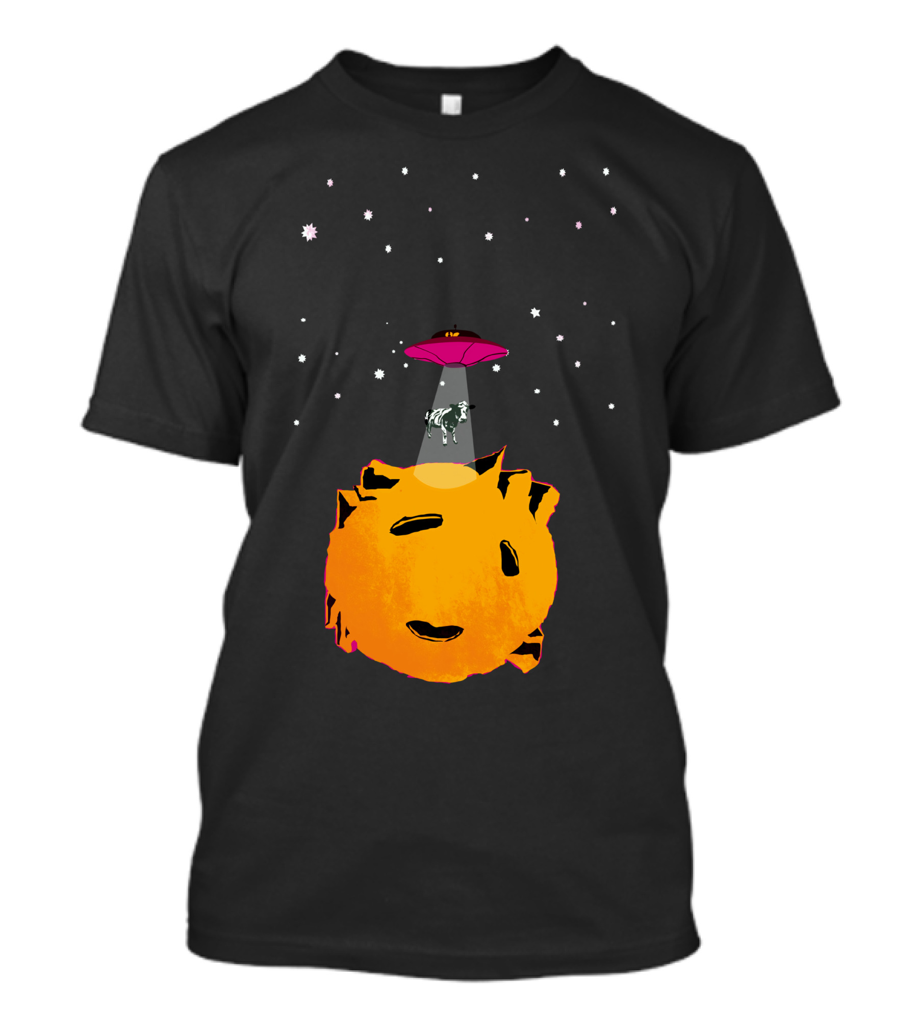 Block 33 Cowtripper UFO Abduction Space Exploration T-Shirt