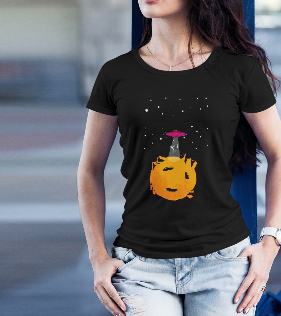 Block 33 Cowtripper UFO Abduction Space Exploration T-Shirt