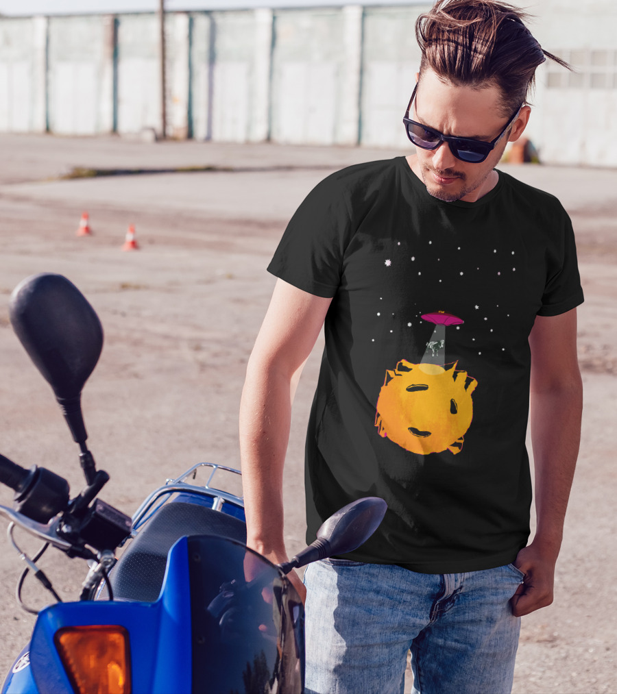 Block 33 Cowtripper UFO Abduction Space Exploration T-Shirt