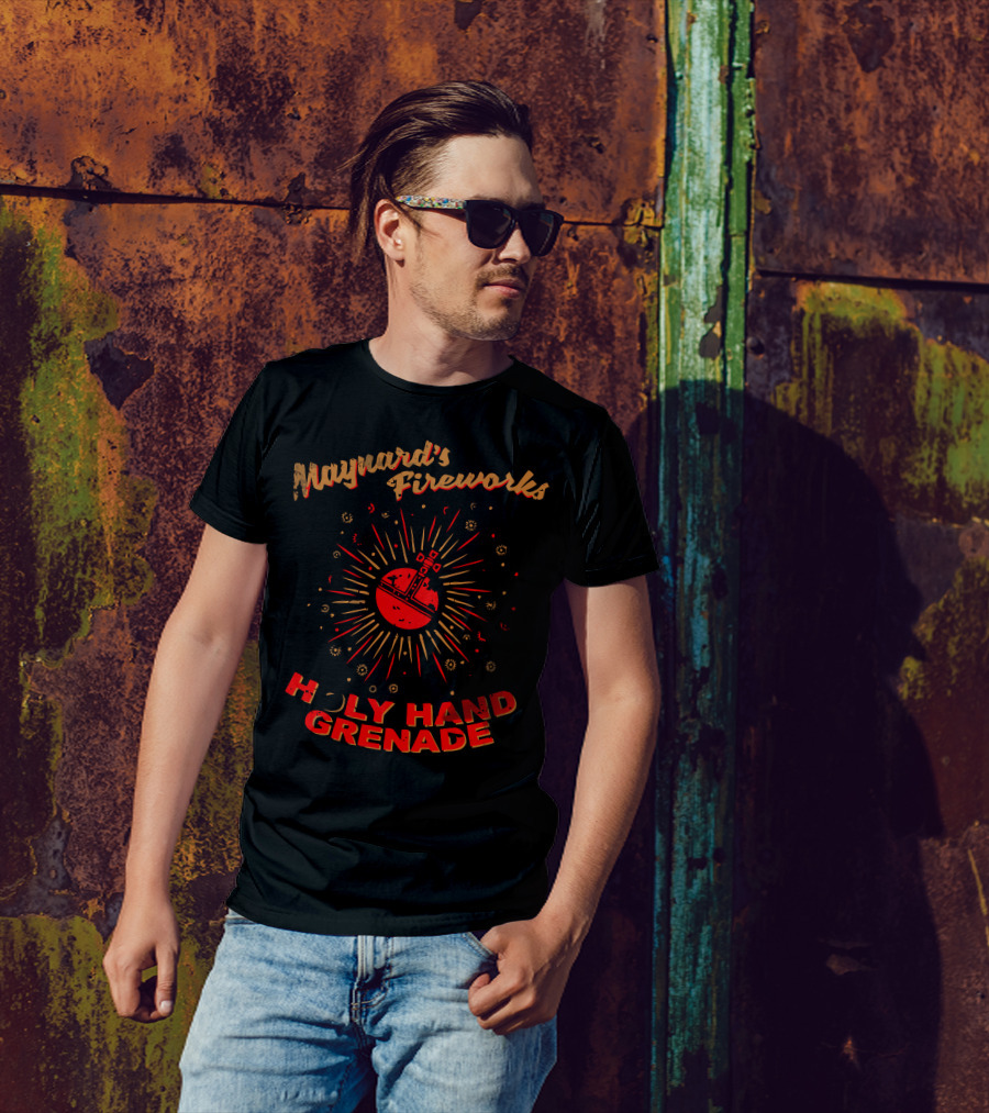 Maynard's Fireworks Holy Hand Grenade T-Shirt
