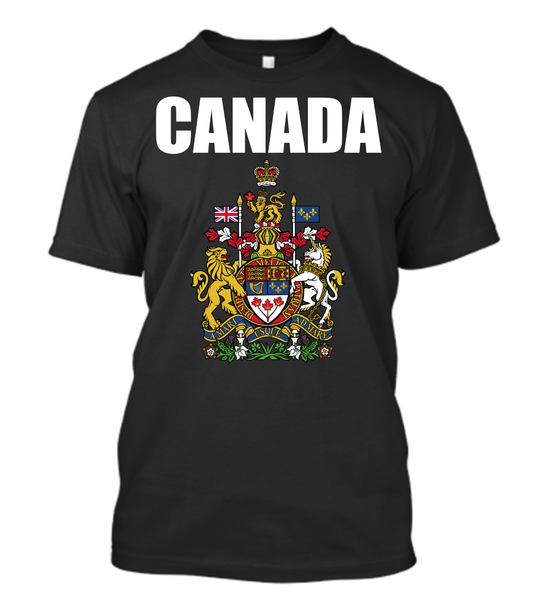 Canada Coat Of Arms Royal Emblem T-Shirt
