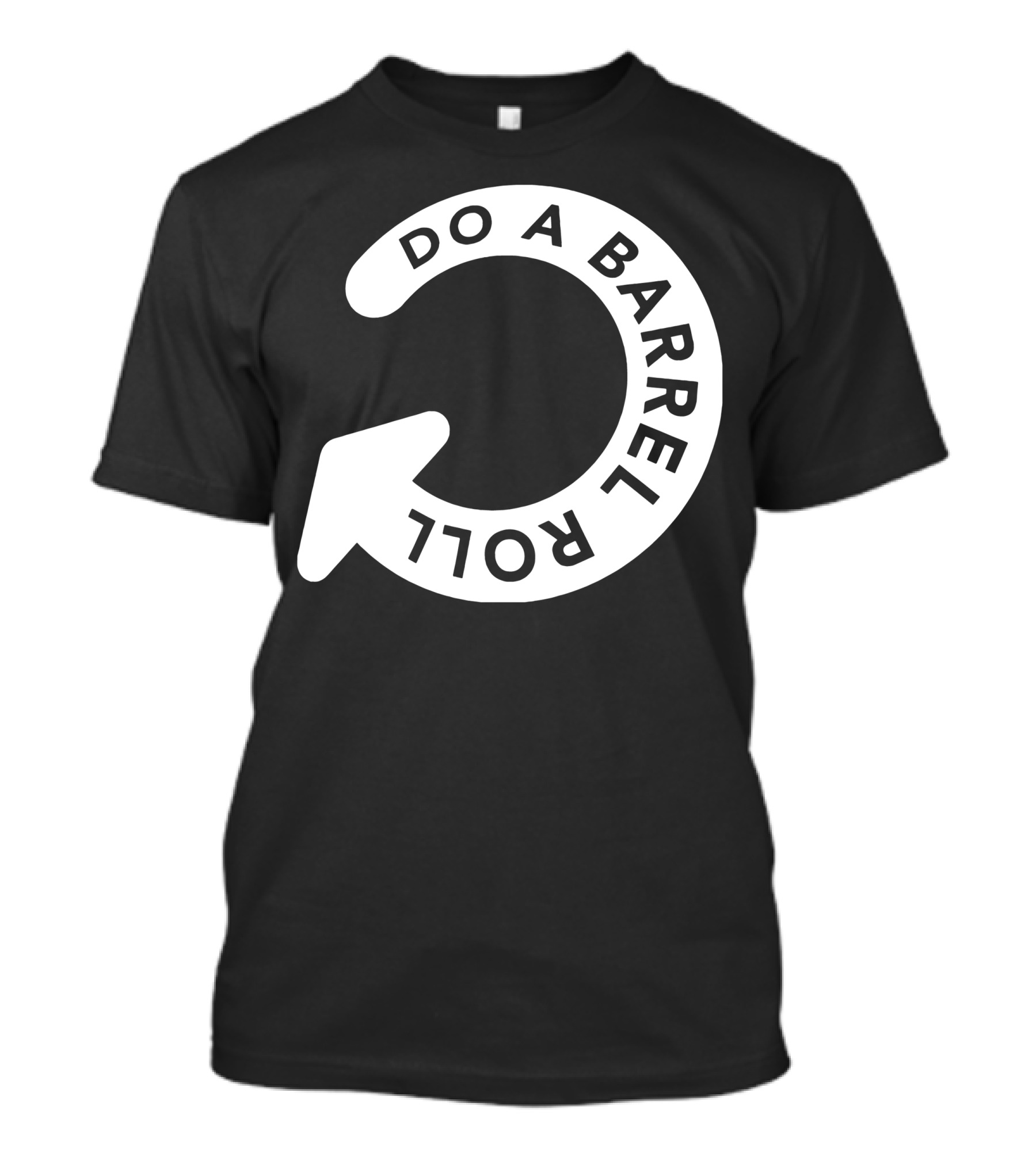 Do A Barrel Roll Circular Arrow T-Shirt