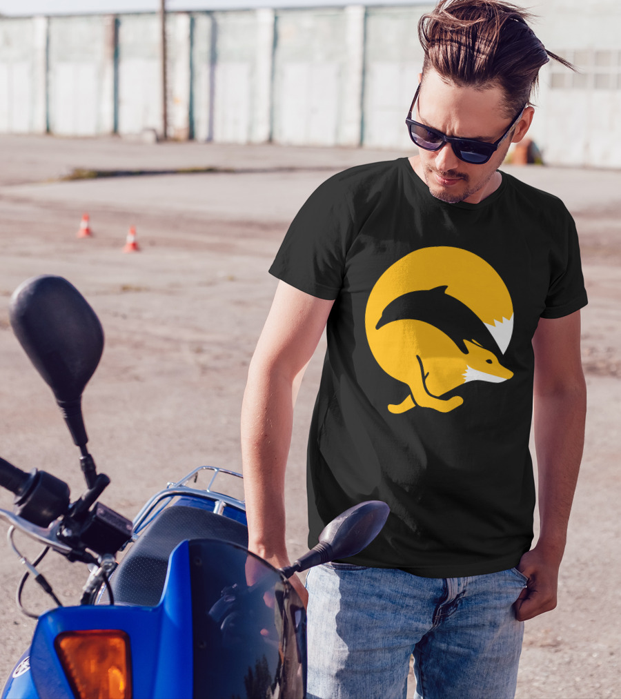 Dolphox Fox And Dolphin Fusion T-Shirt