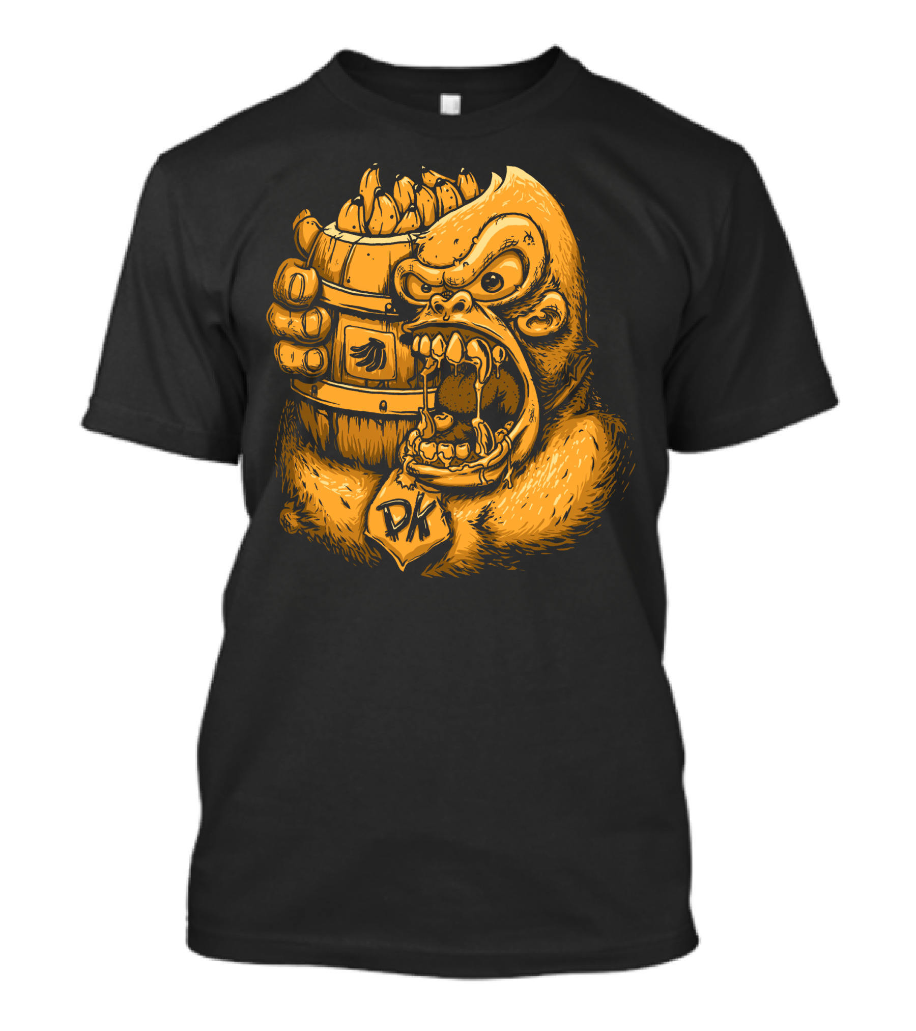 Donkey Kong DK Barrel Bananas Power T-Shirt