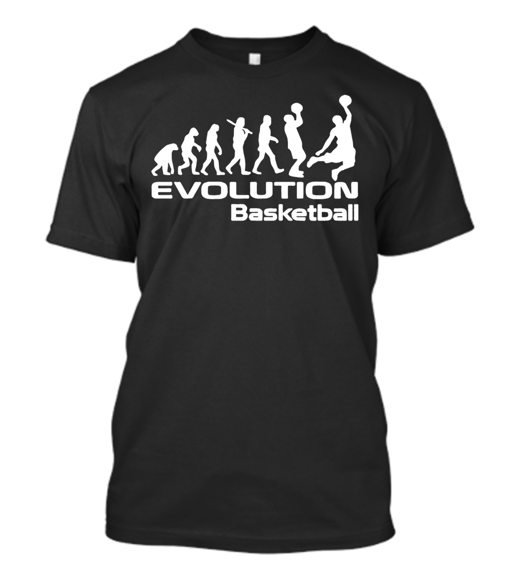 Evolution Basketball Sport Player Progression T-Shirt