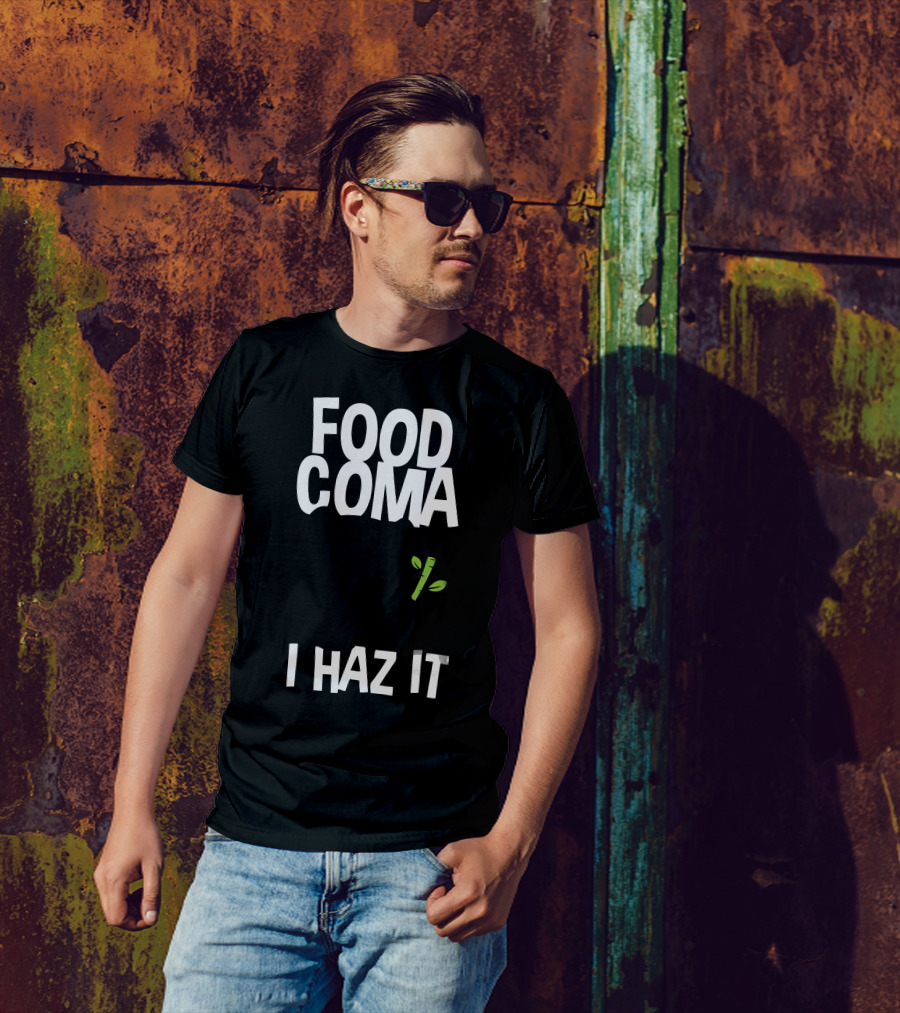FOOD COMA I HAZ IT Panda T-Shirt