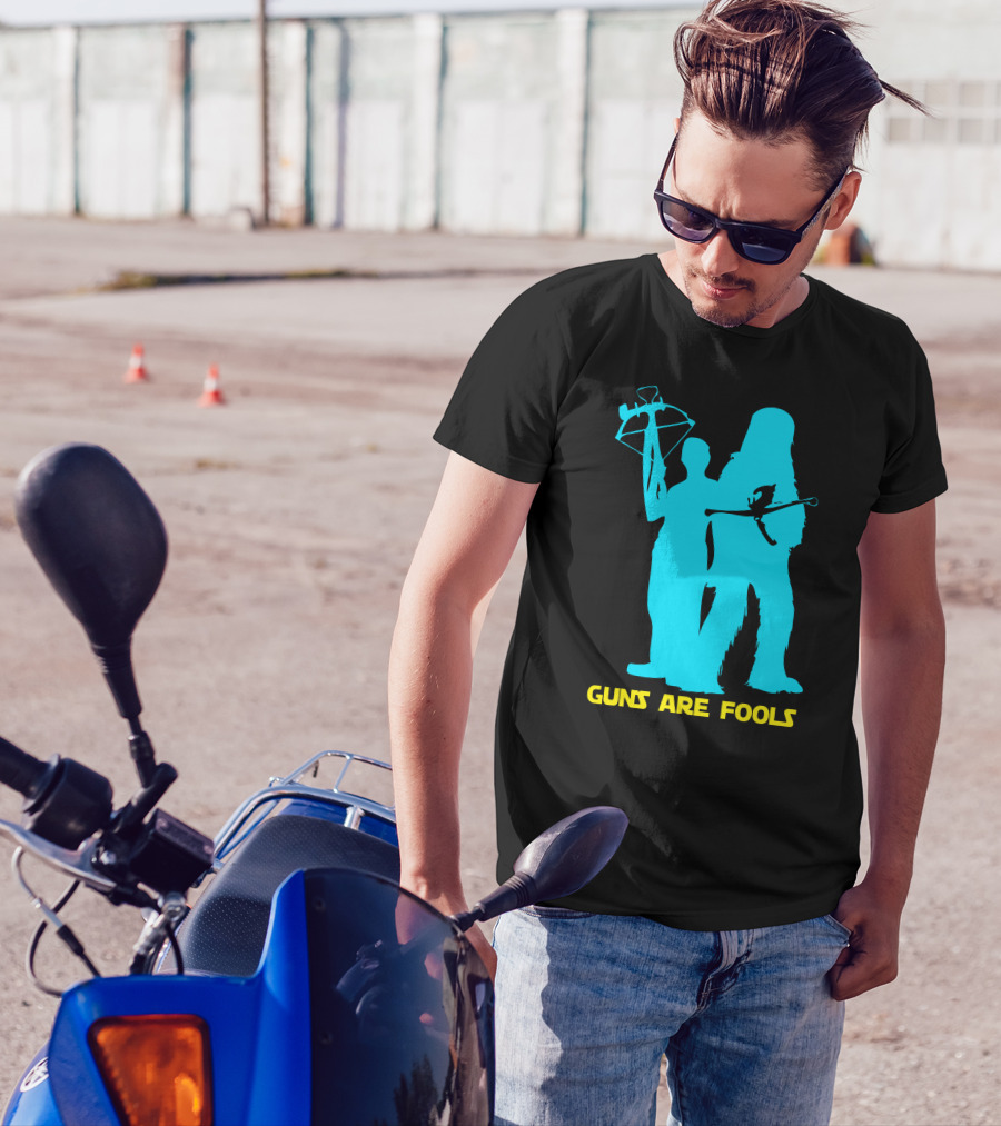 Guns Are Fools Crossbow And Bow T-Shirt