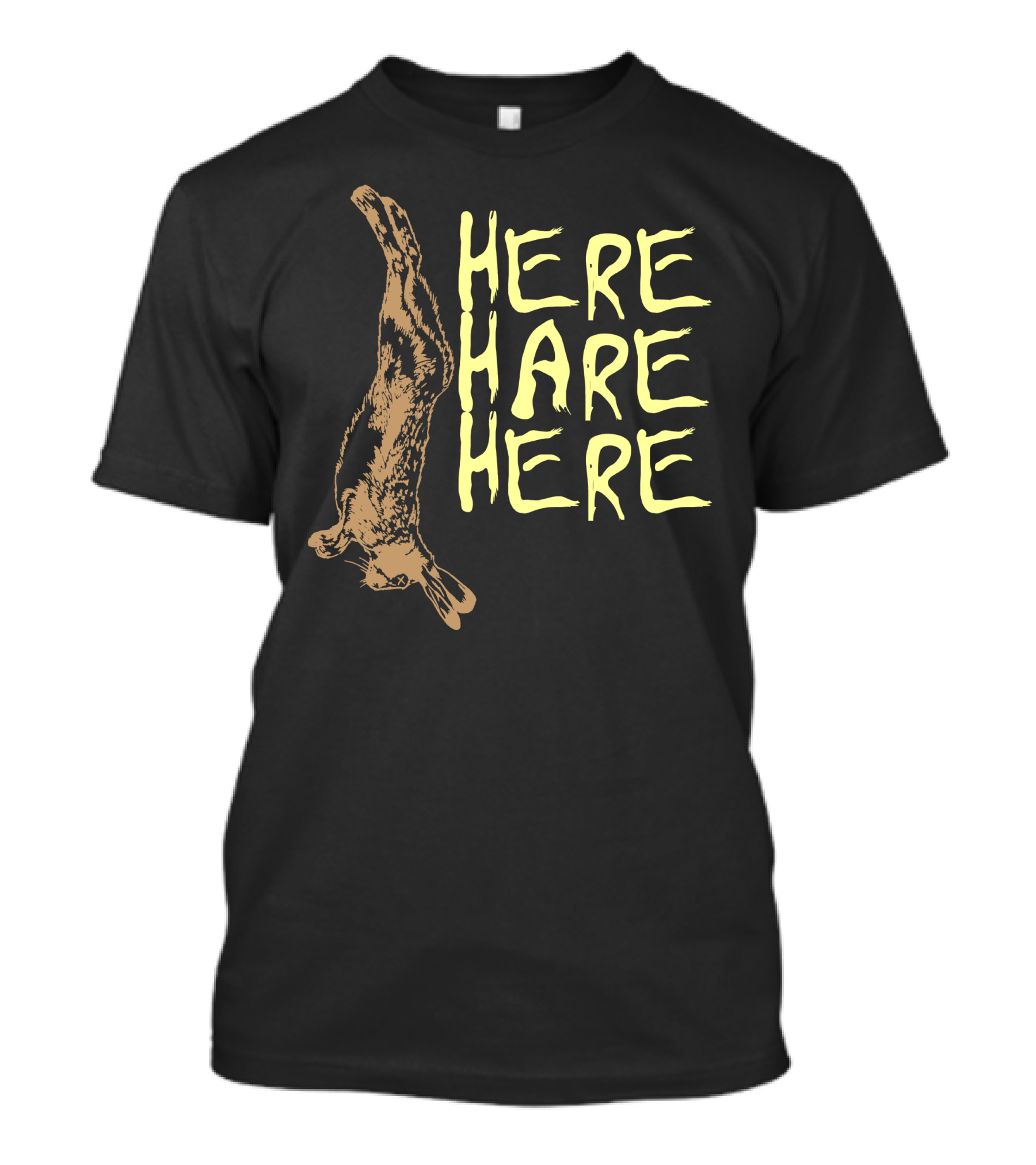 Here Hare Here Rabbit T-Shirt