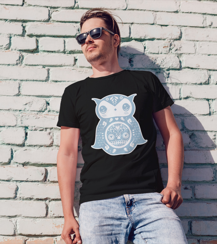 I Can Hoot Like An Owl Sugar Skull T-Shirt