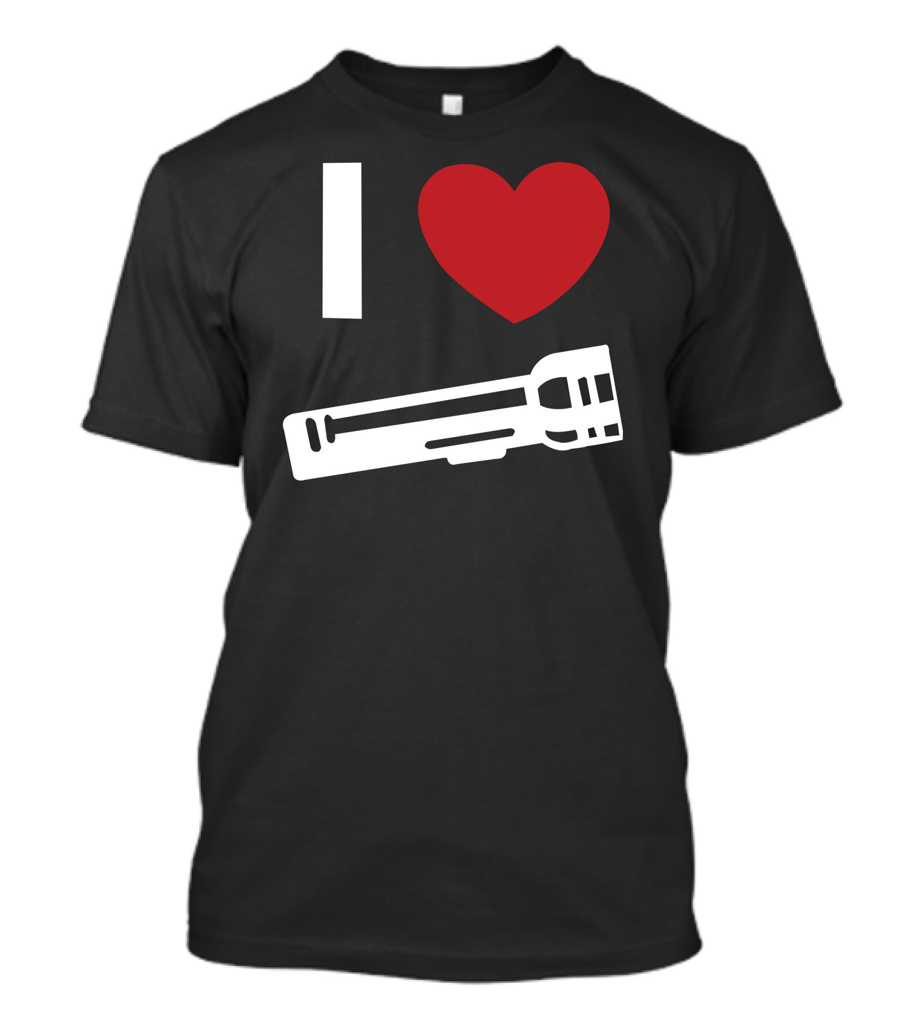 I Love Alan Wake Video Game Flashlight Heart T-Shirt
