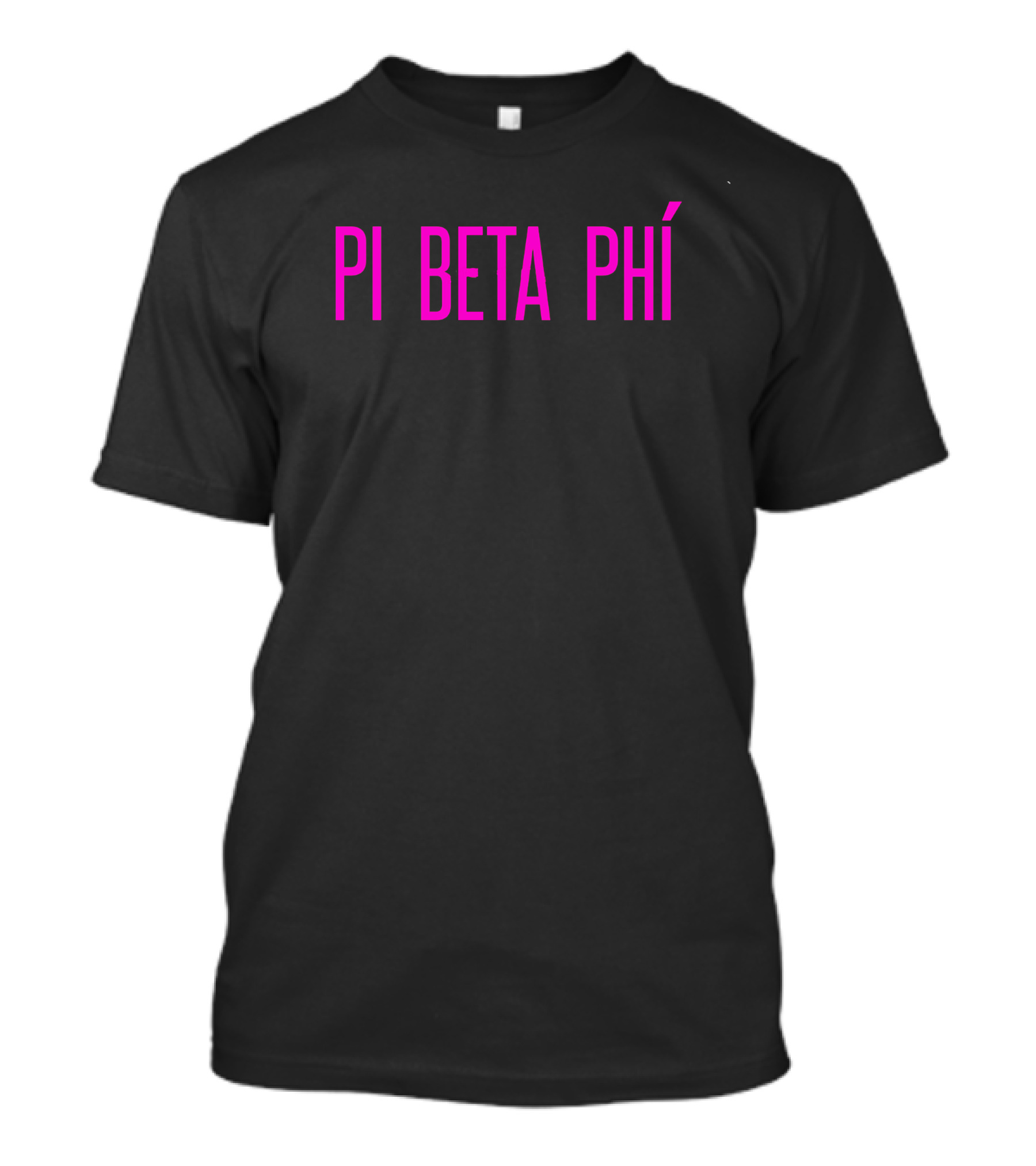 Pi Beta Phi Greek Letters Sorority T-Shirt