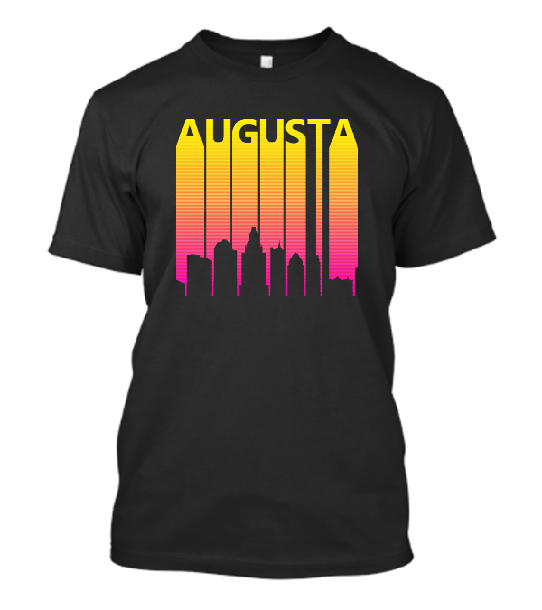 Augusta Retro 1980s Skyline T-Shirt