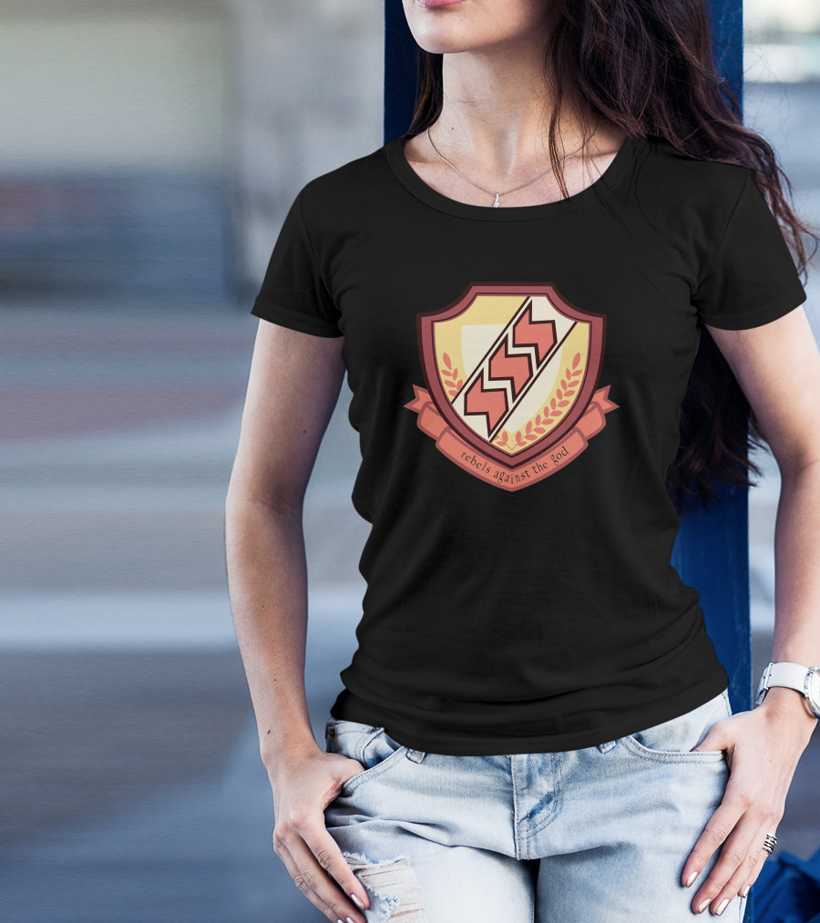 Angel Beats Rebels Against The God Crest T-Shirt
