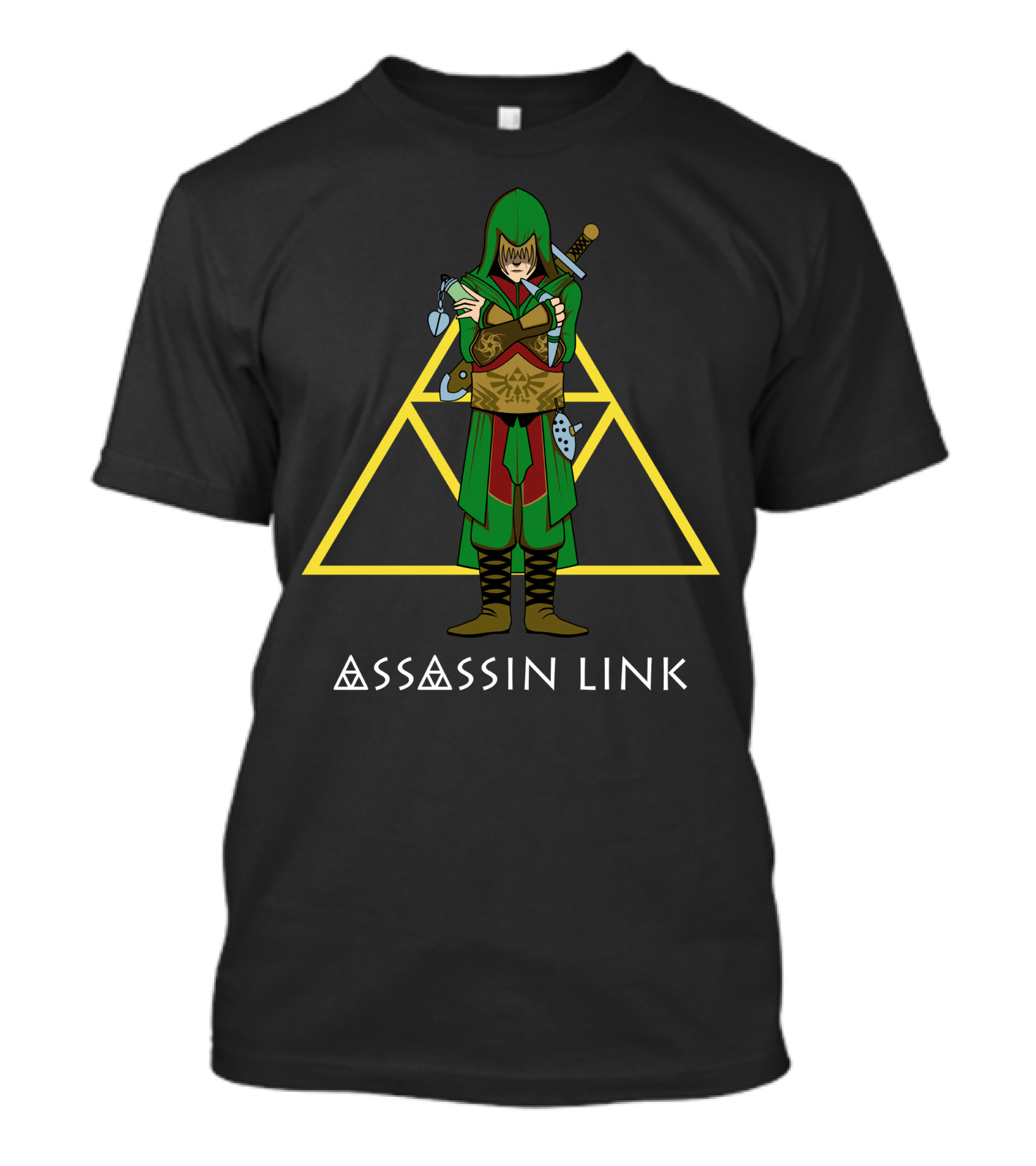 Assassin Link Triforce Crossover T-Shirt
