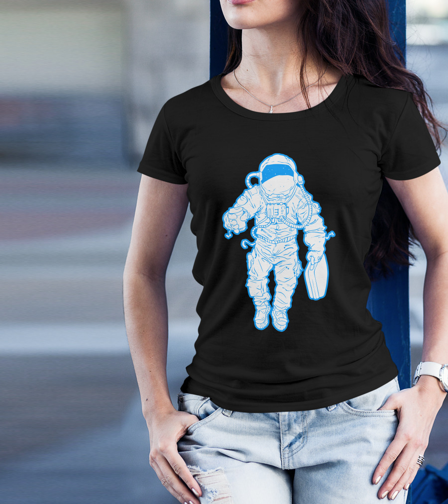 Astronaut Business Trip Essentials For A Daily Commute T-Shirt