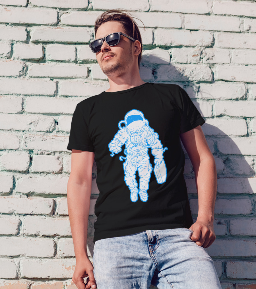 Astronaut Business Trip Essentials For A Daily Commute T-Shirt