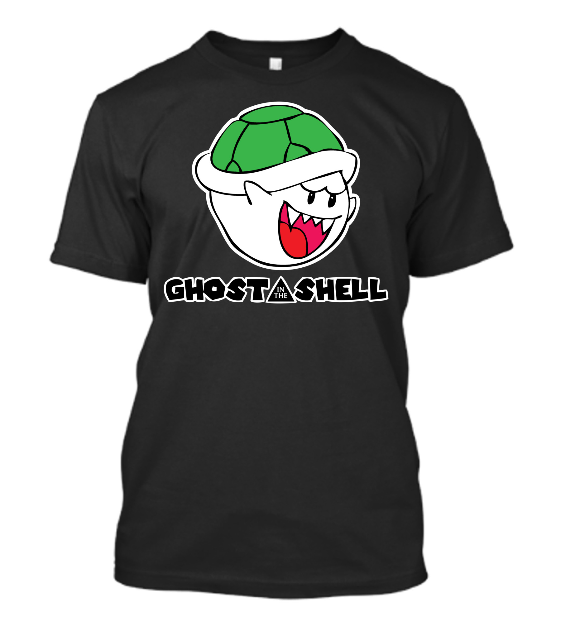 Ghost In The Shell Boo Koopa Crossover T-Shirt