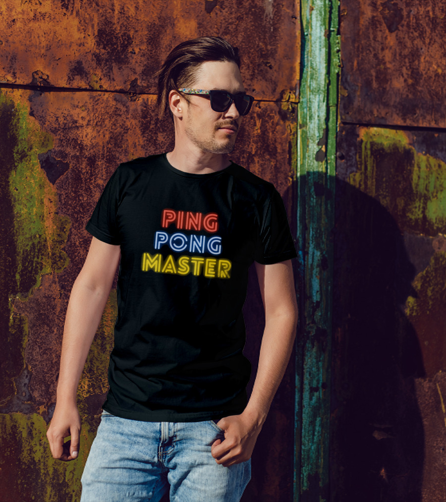 PING PONG MASTER Neon T-Shirt