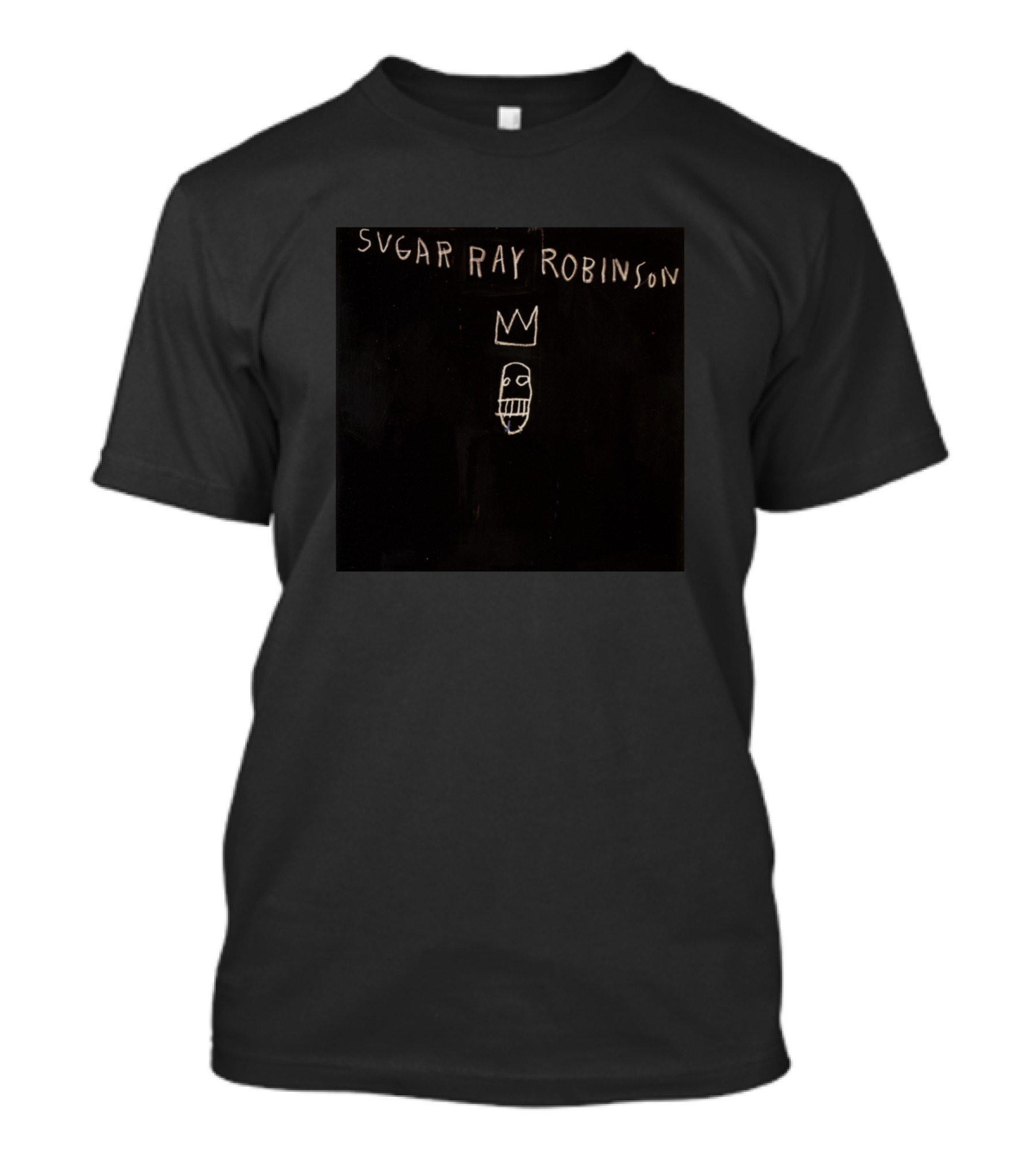 SUGAR RAY ROBINSON Crown And Face T-Shirt