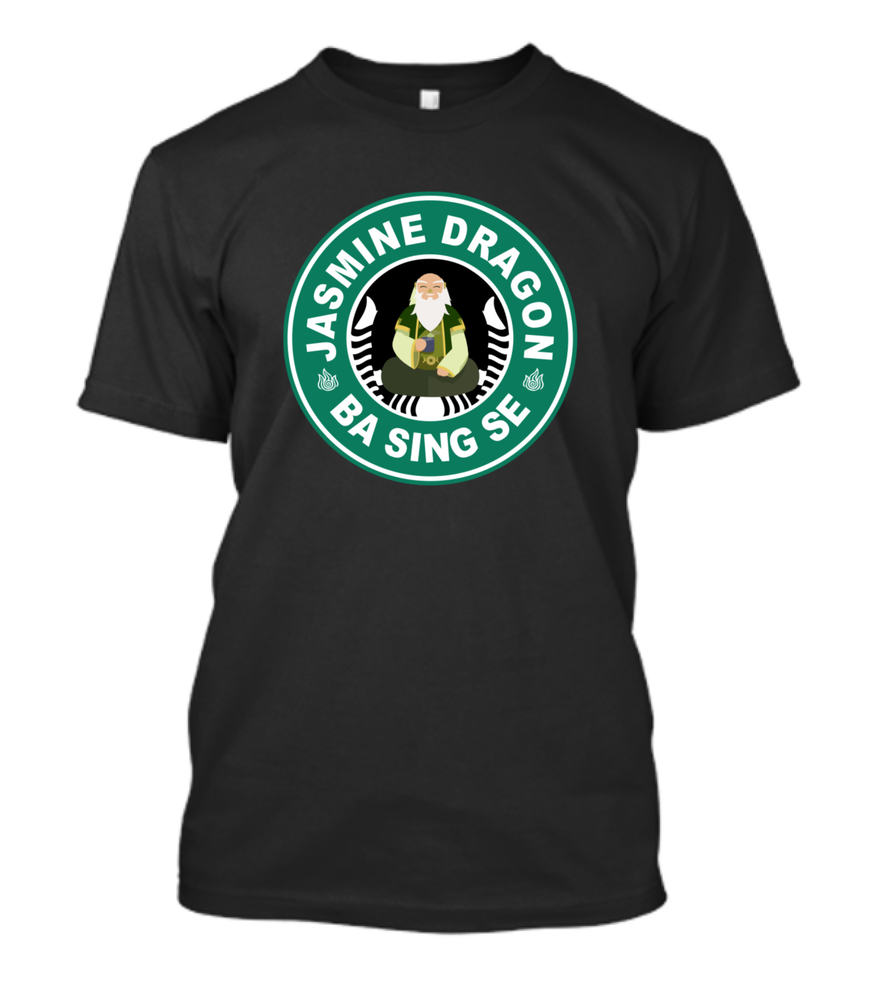 Jasmine Dragon Ba Sing Se Uncle Iroh Avatar Tea Shop T-Shirt