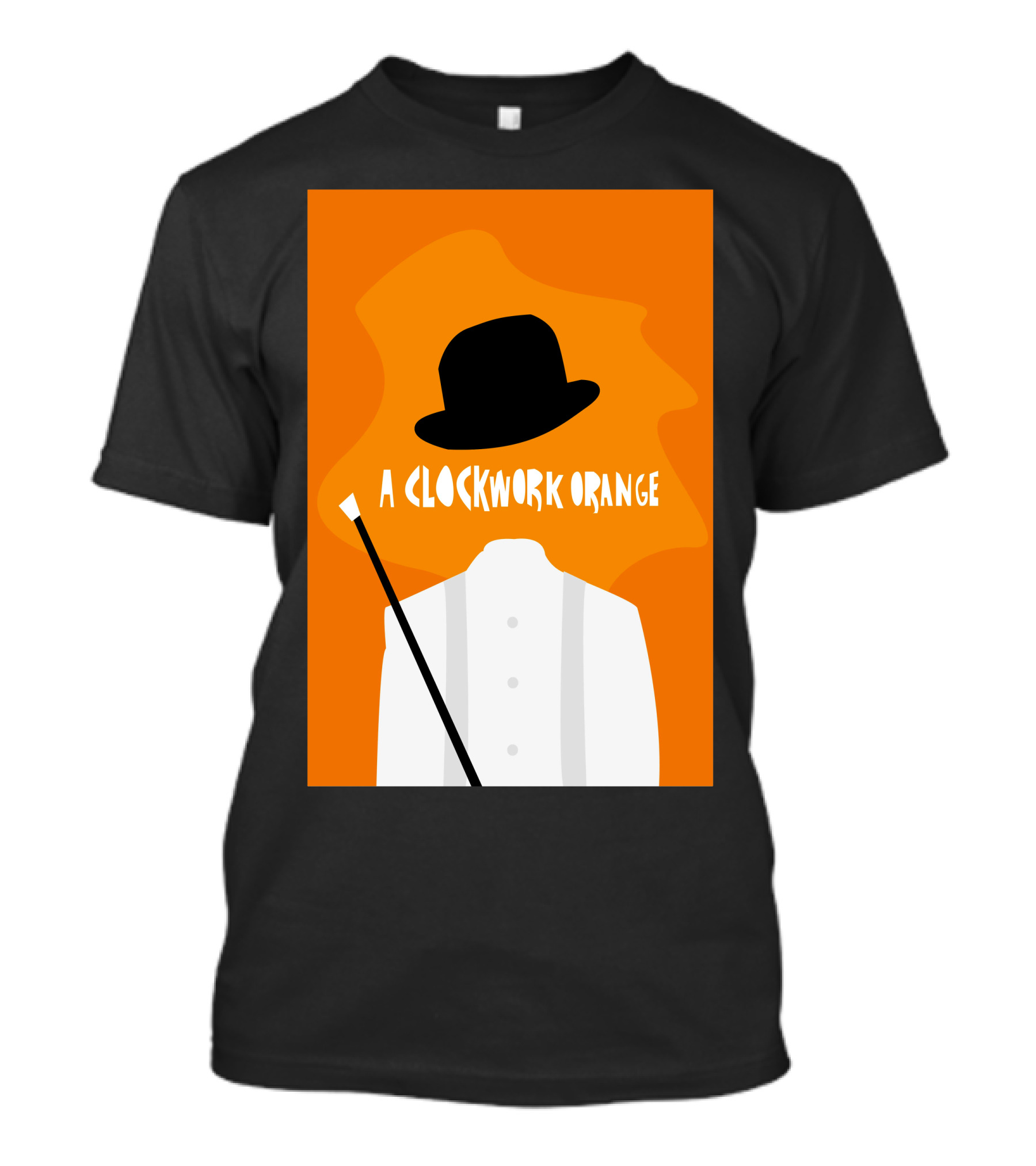 A Clockwork Orange Bowler Hat And Cane T-Shirt