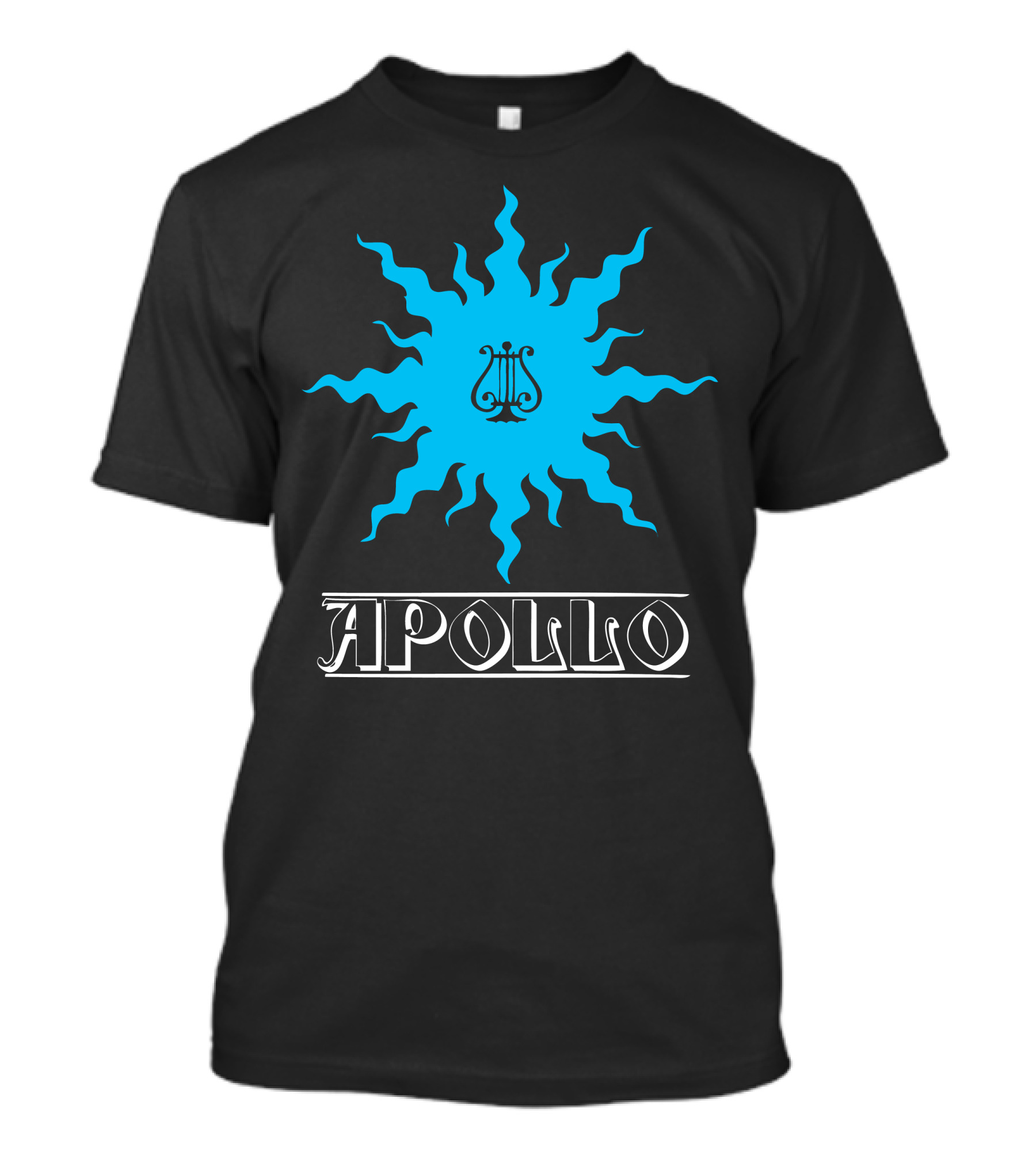 Apollo Geek Lyre Sun T-Shirt