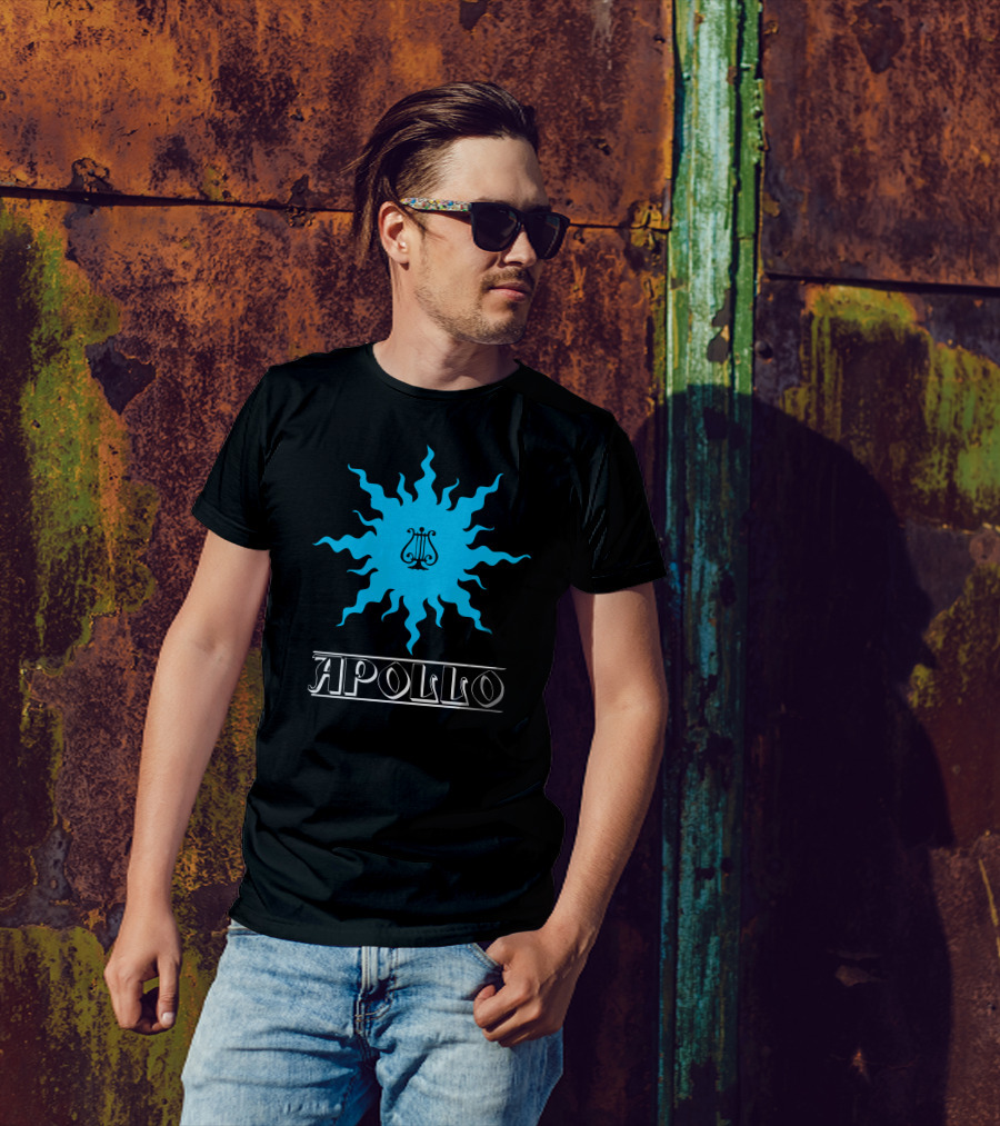 Apollo Geek Lyre Sun T-Shirt