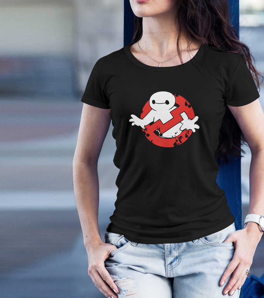 Baymaxters No-Ghost Logo Crossover T-Shirt