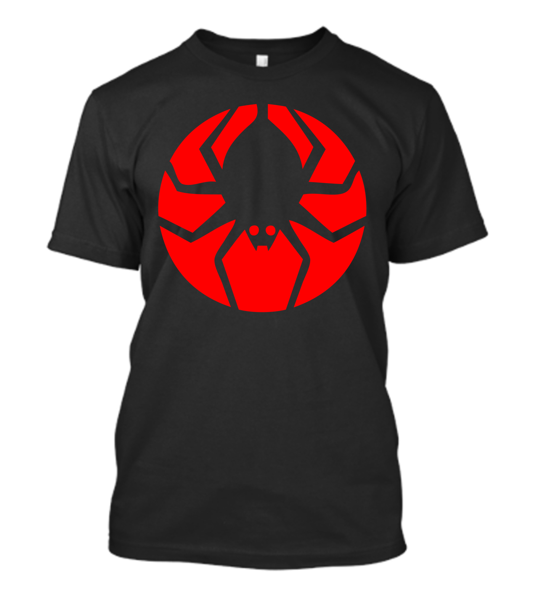Black Widow Spider Red T-Shirt