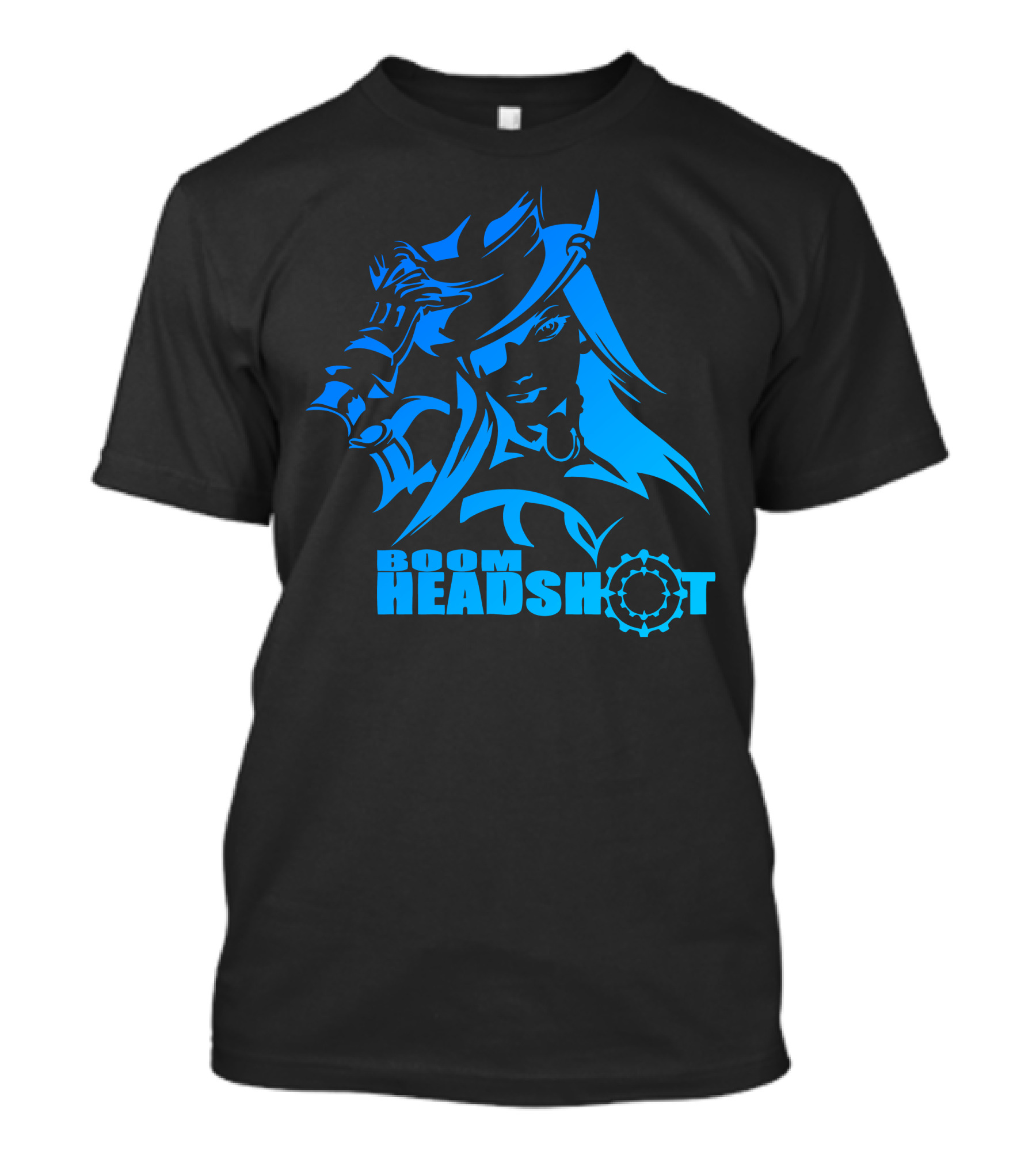 Boom Headshot Caitlyn League Of Legends Fan T-Shirt