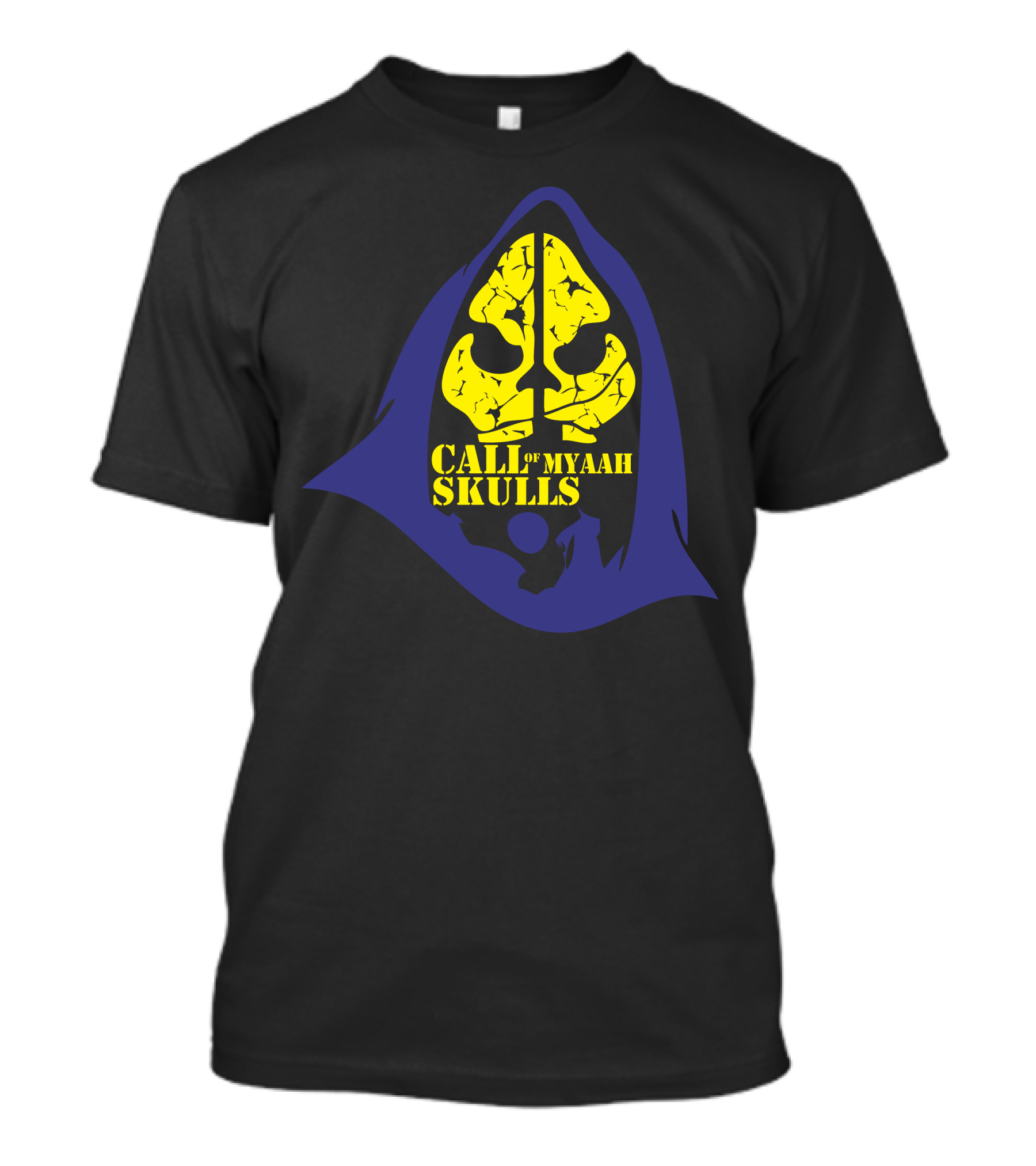 Call Of Myaah Skulls Hoodie Grim Reaper Face T-Shirt