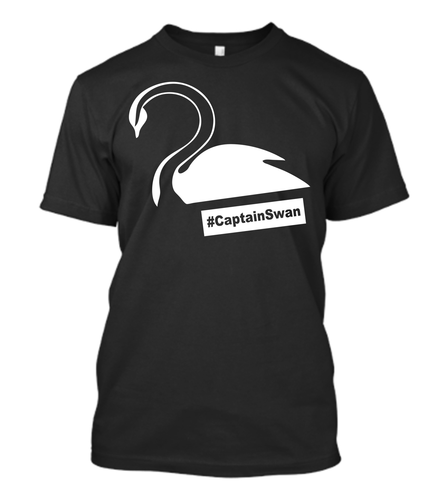 CaptainSwan Hashtag Swan T-Shirt